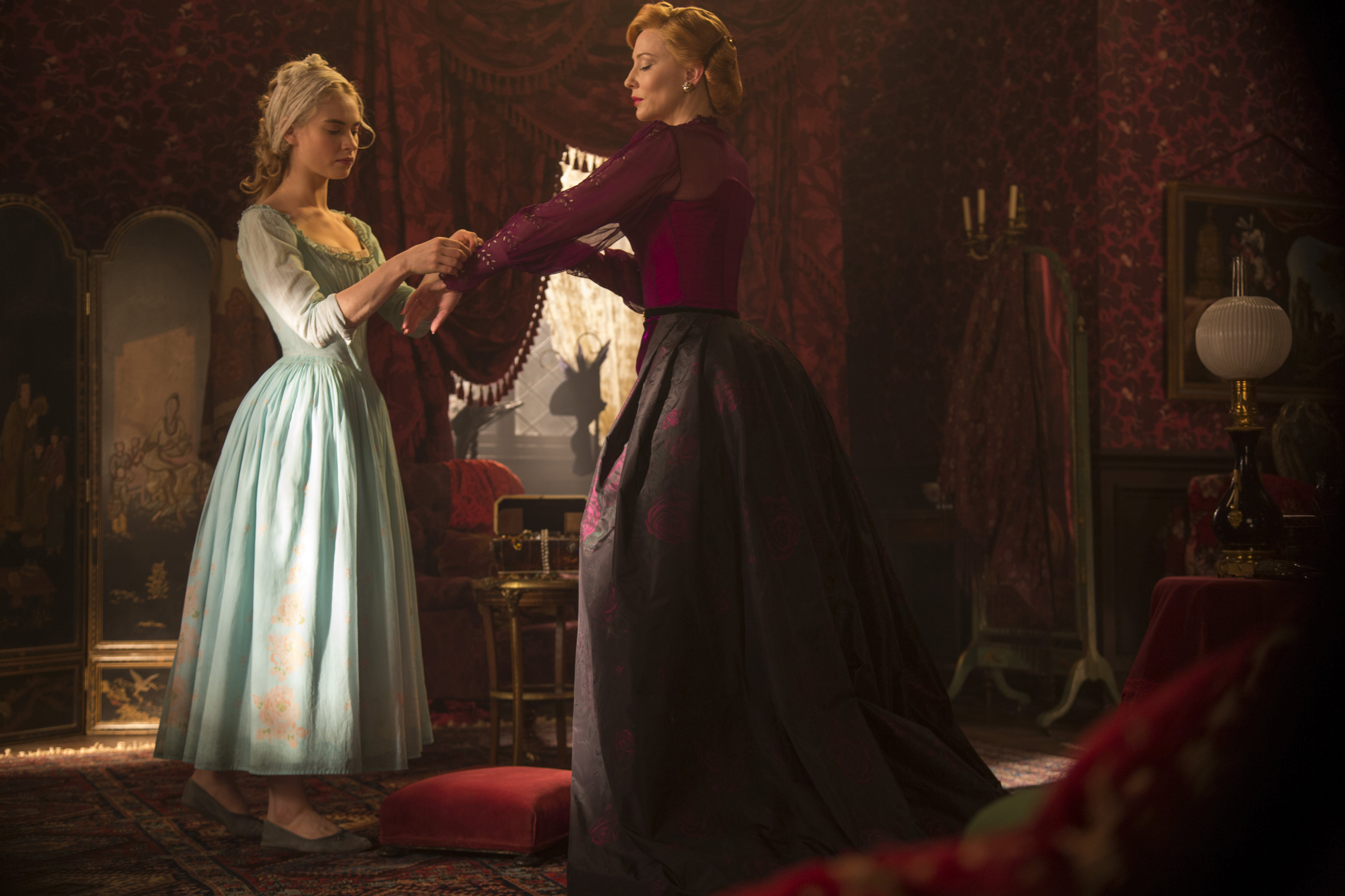 Lily James in Cinderella HD Wallpaper