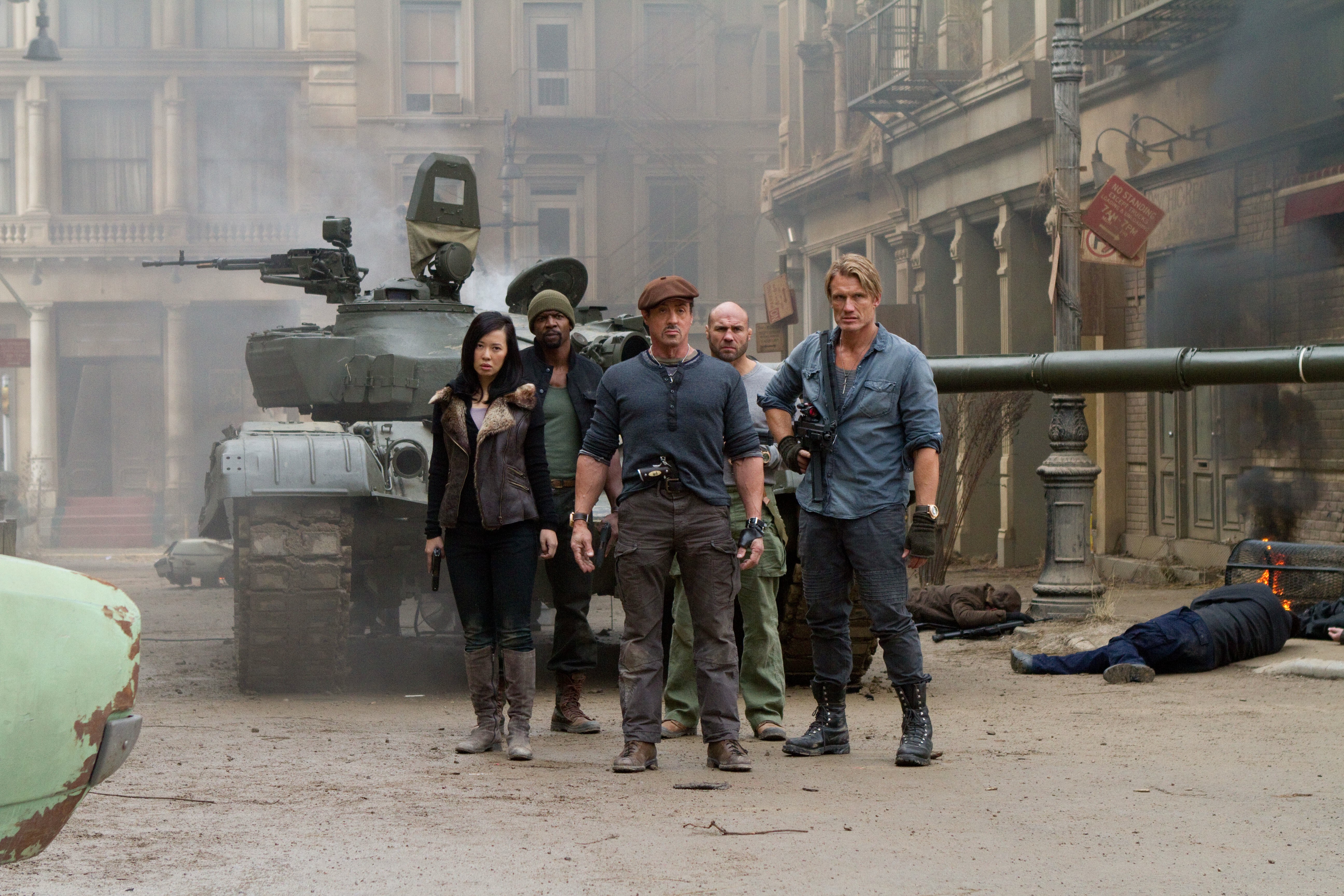 The Expendables 3 Sylvester Stallone Dolph Lundgren HD Wallpaper