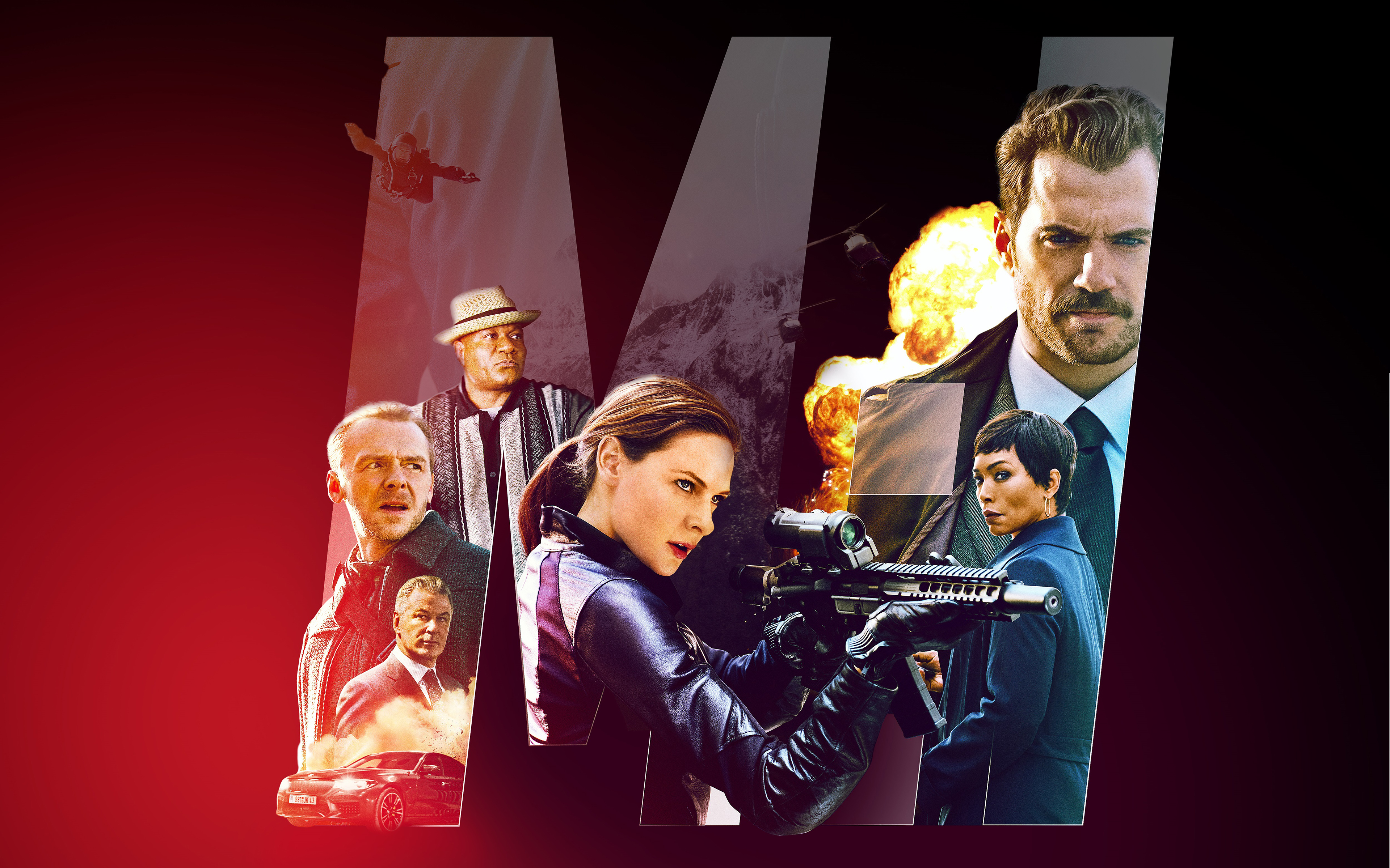 Mission: Impossible - Fallout Cast HD Wallpaper
