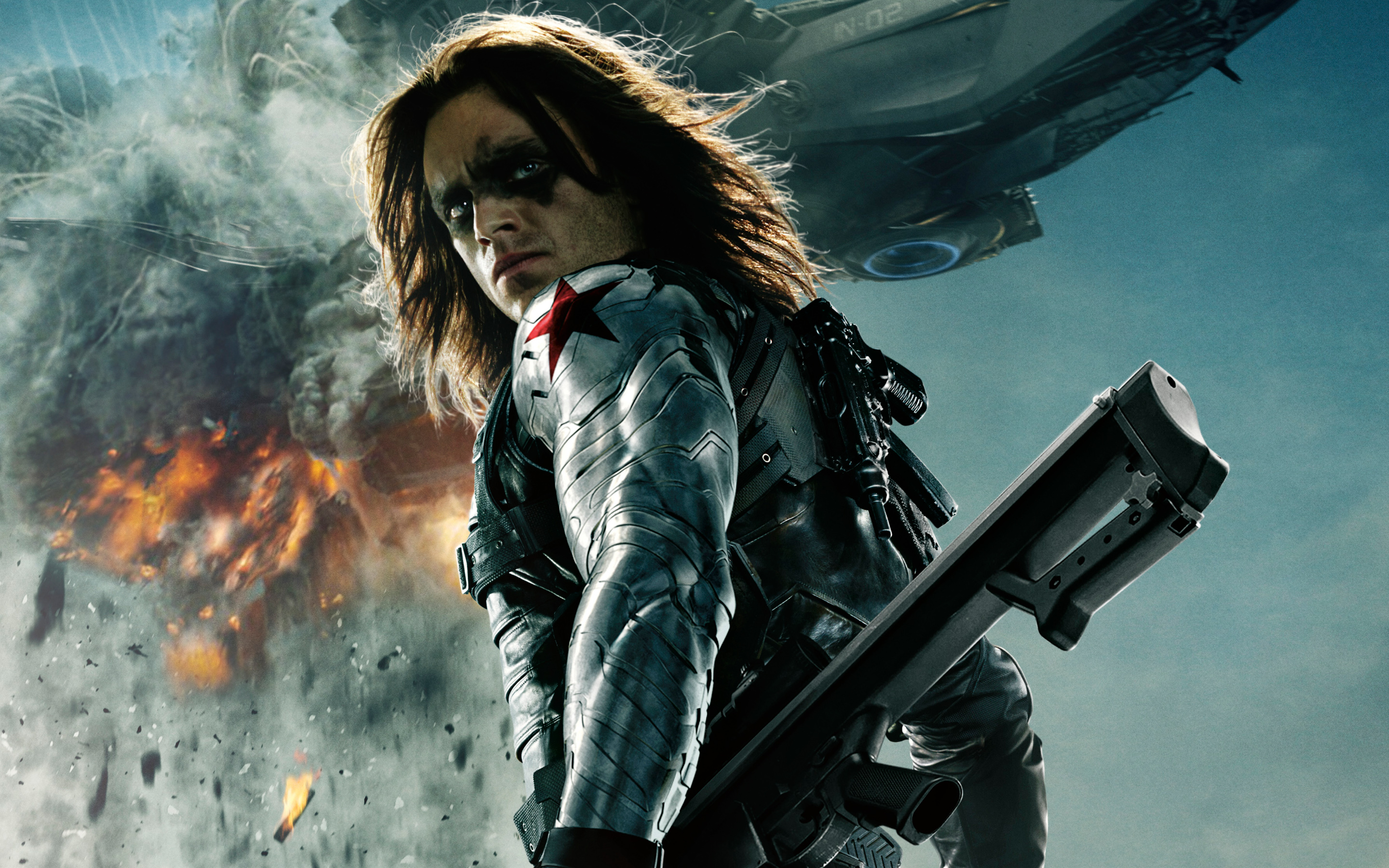 Bucky Barnes from Captain America: The Winter Soldier HD Wallpaper