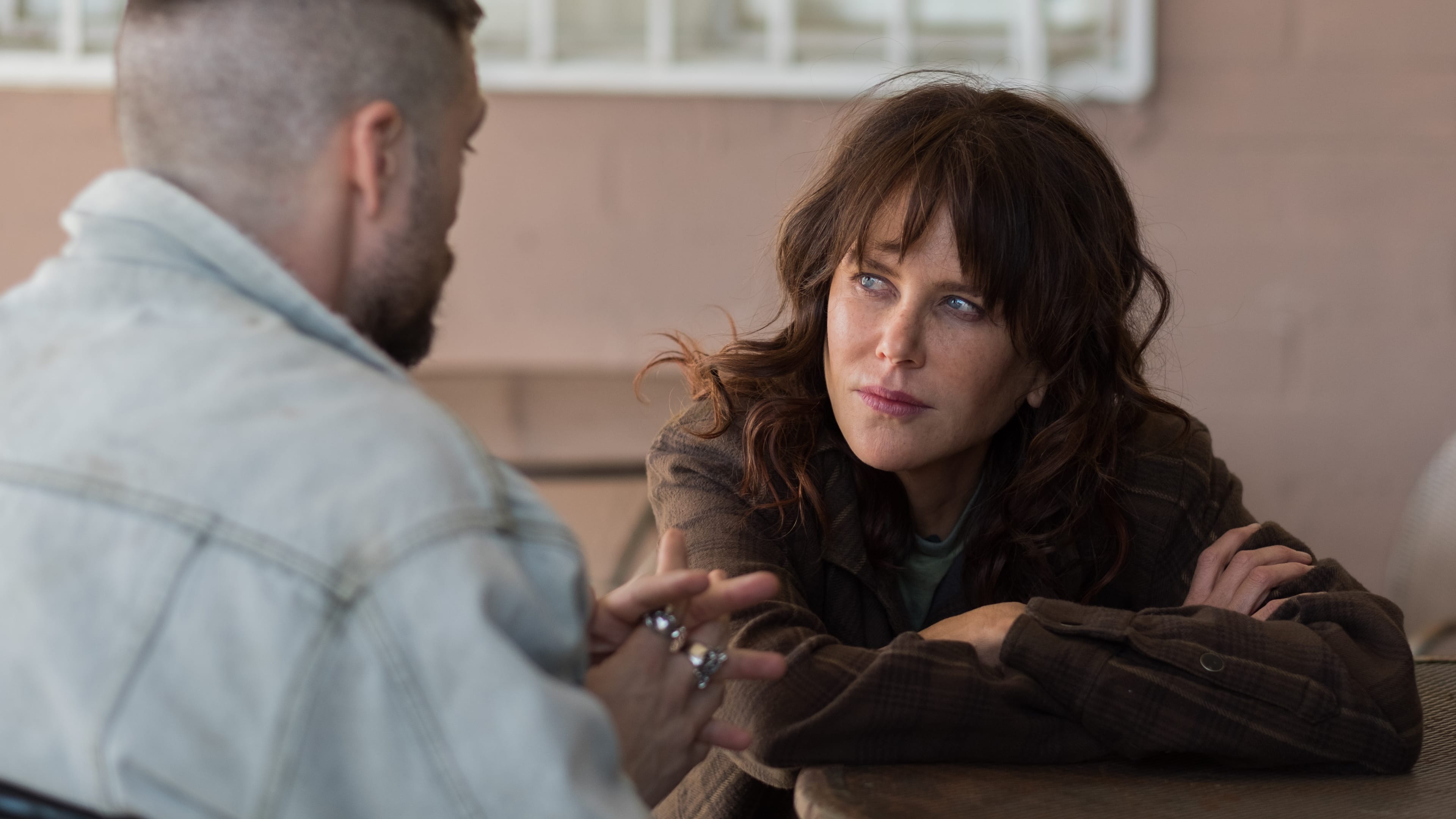 Sebastian Stan and Nicole Kidman in a scene HD Wallpaper
