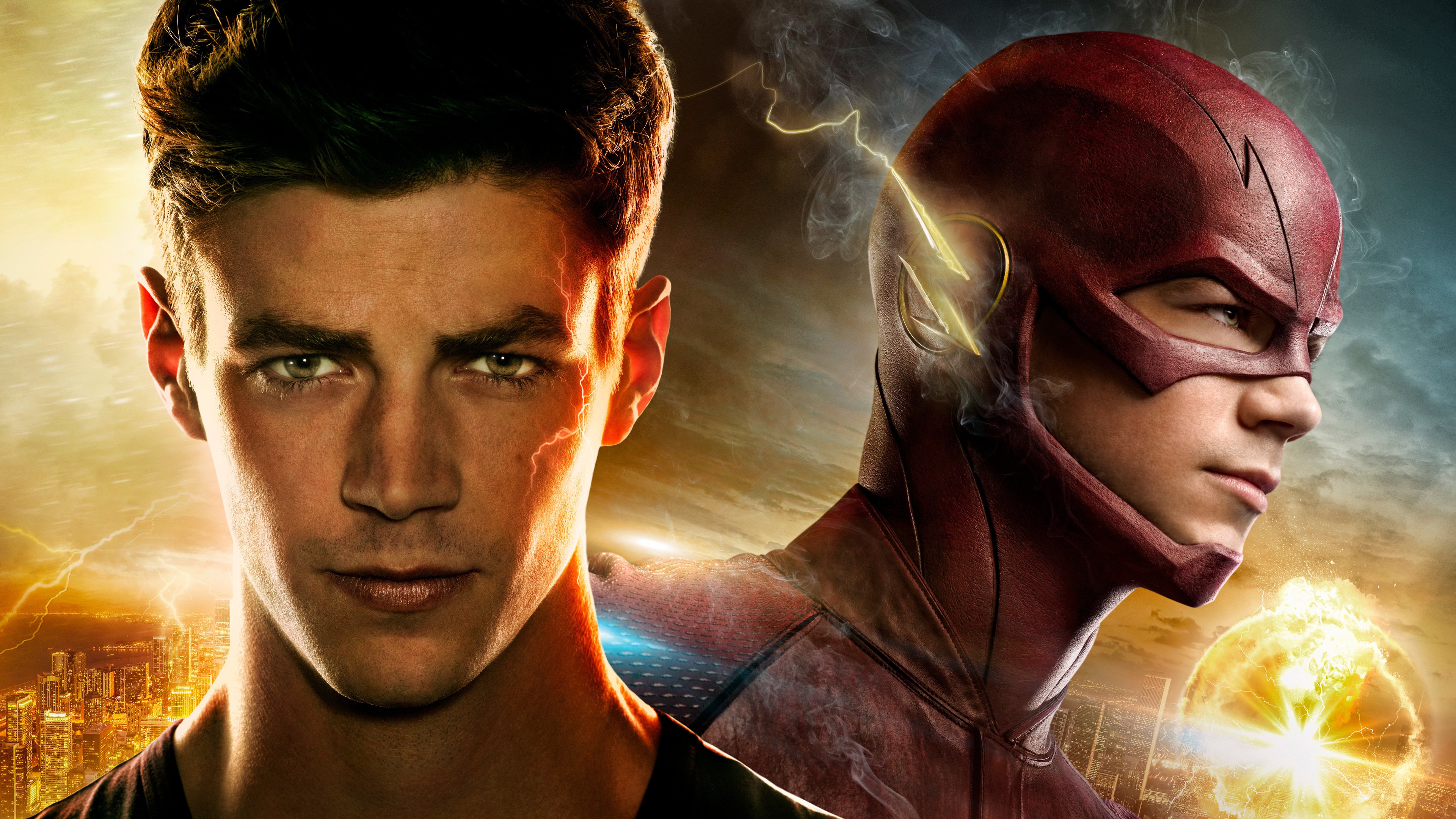 The Flash Grant Gustin HD Wallpaper