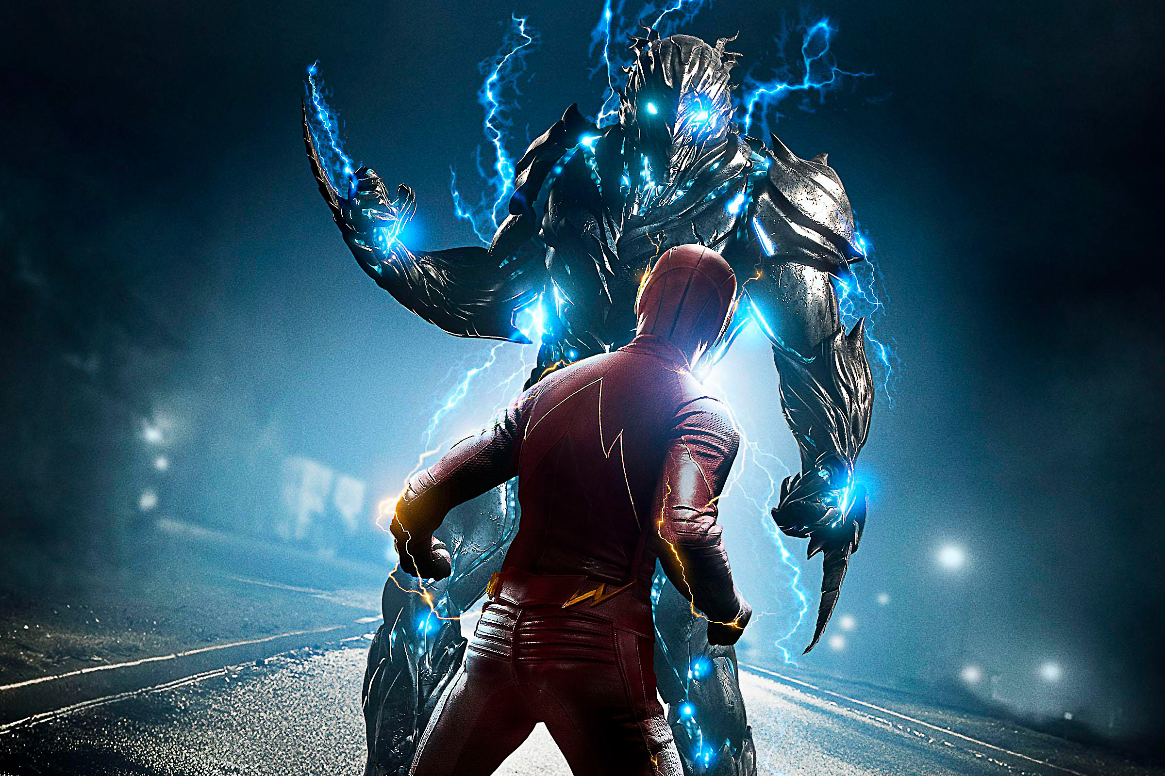 The Flash vs. Savitar HD Wallpaper