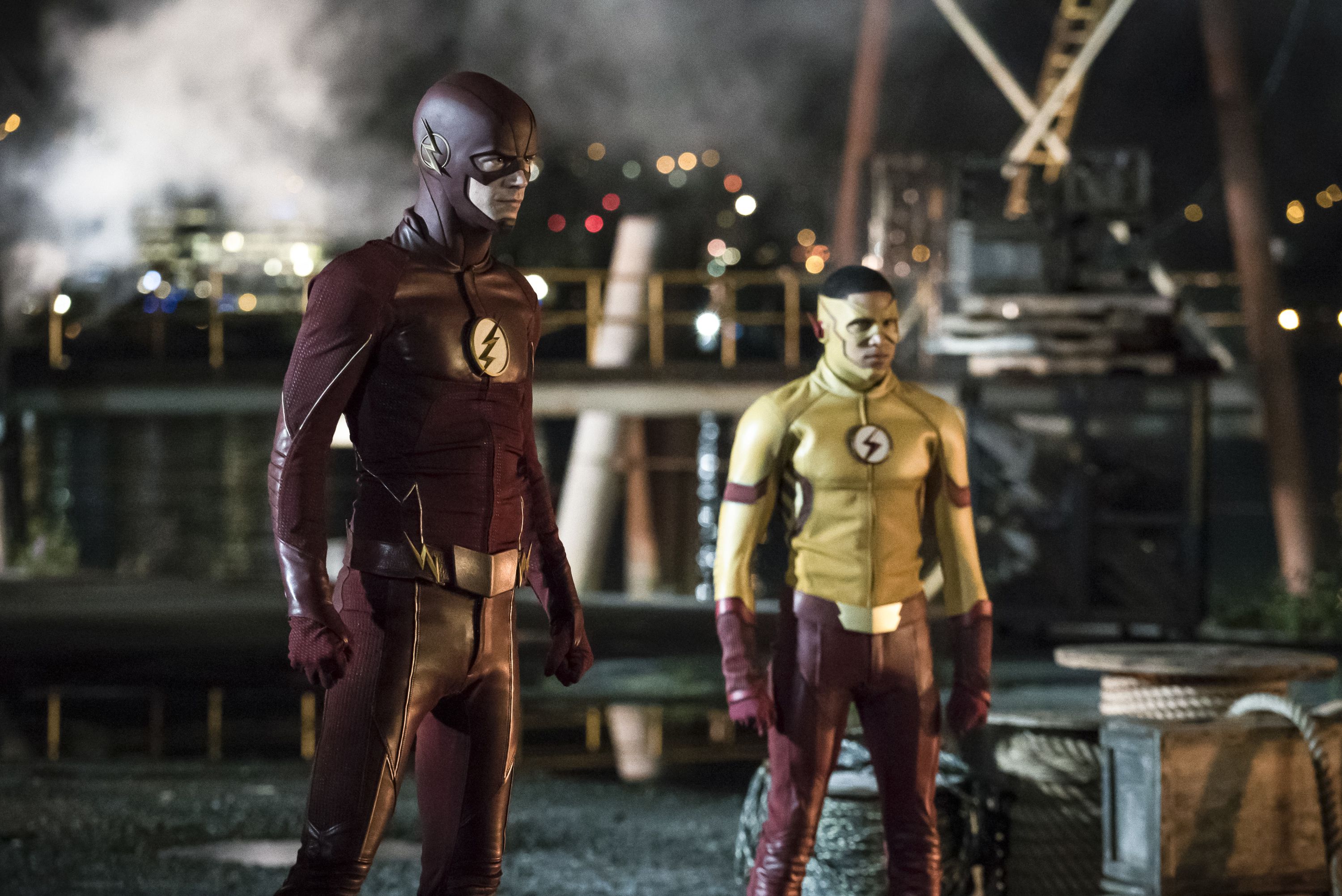 The Flash and Kid Flash from The Flash HD Wallpaper