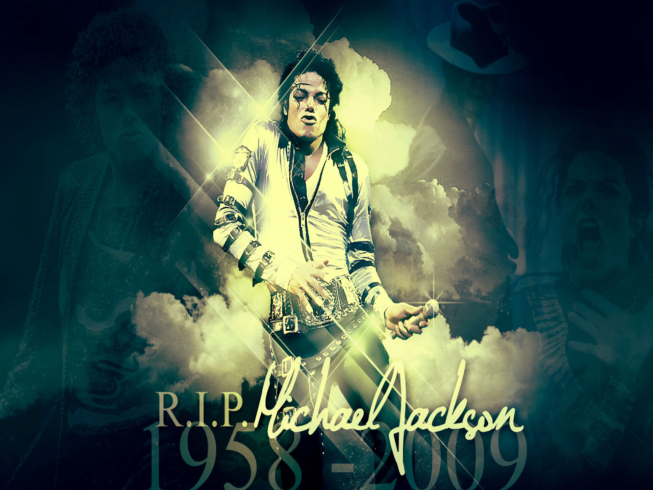 Michael Jackson R.I.P. 1958-2009 HD Wallpaper