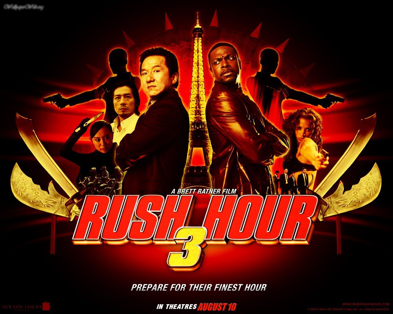 Rush Hour 3 Movie Poster HD Wallpaper