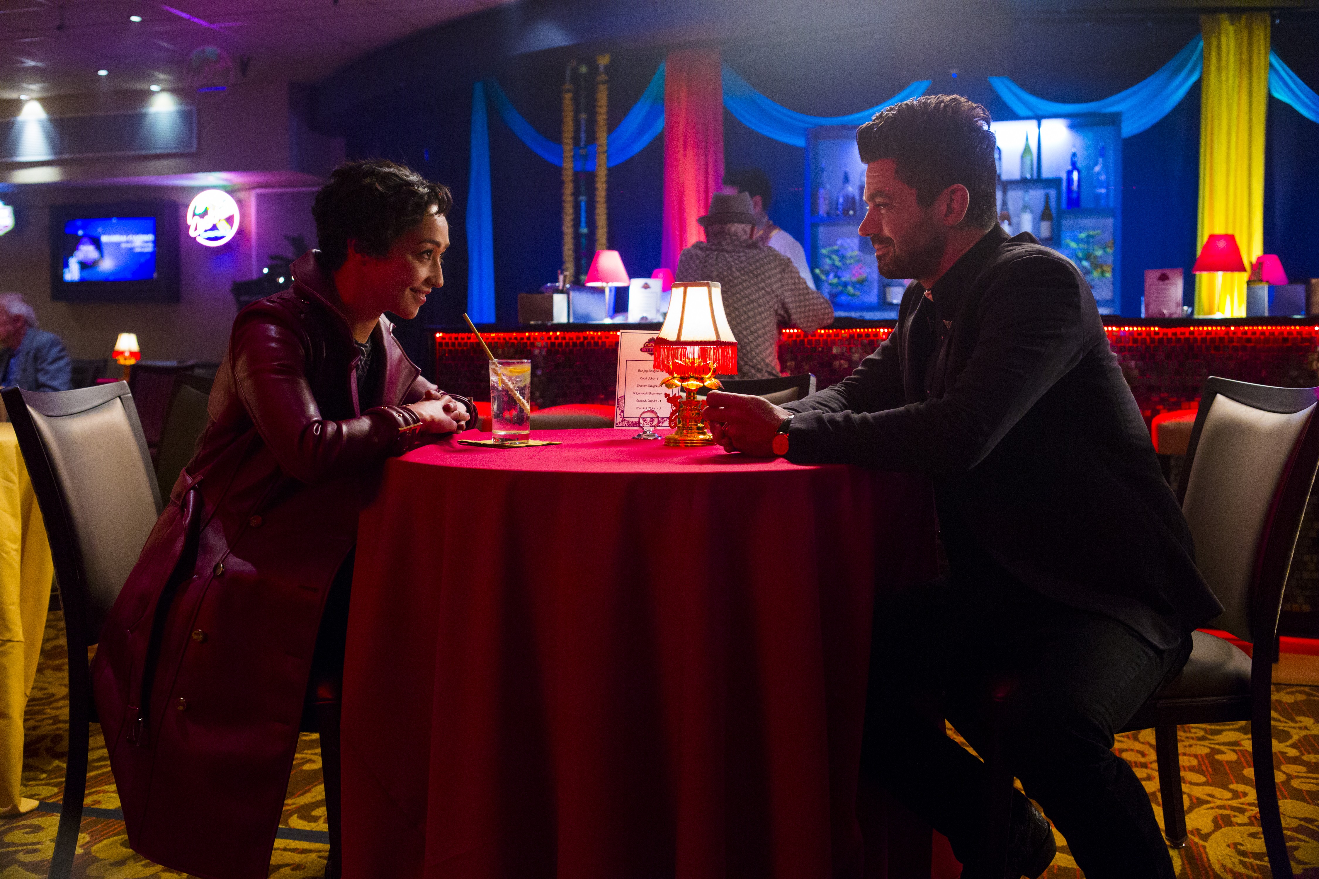 Ruth Negga in a bar HD Wallpaper