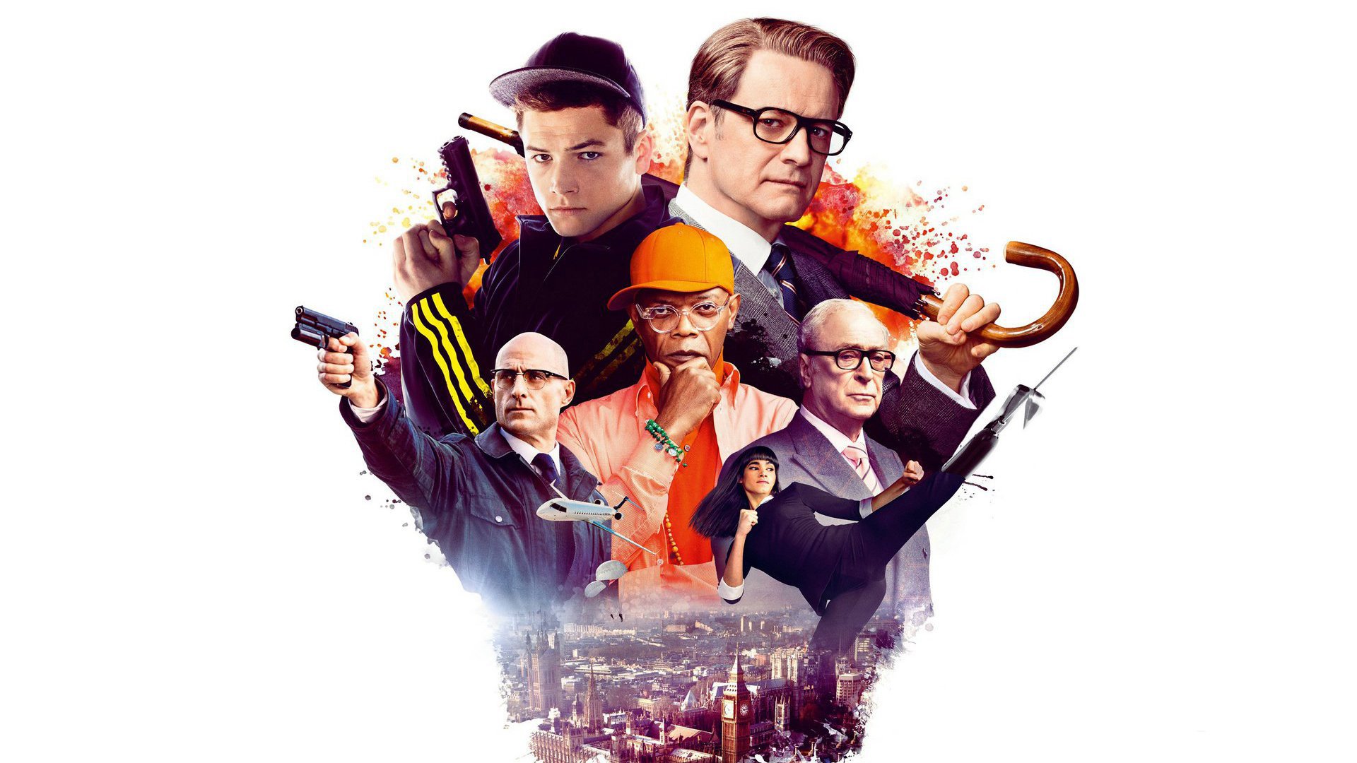 Kingsman: The Secret Service Cast HD Wallpaper