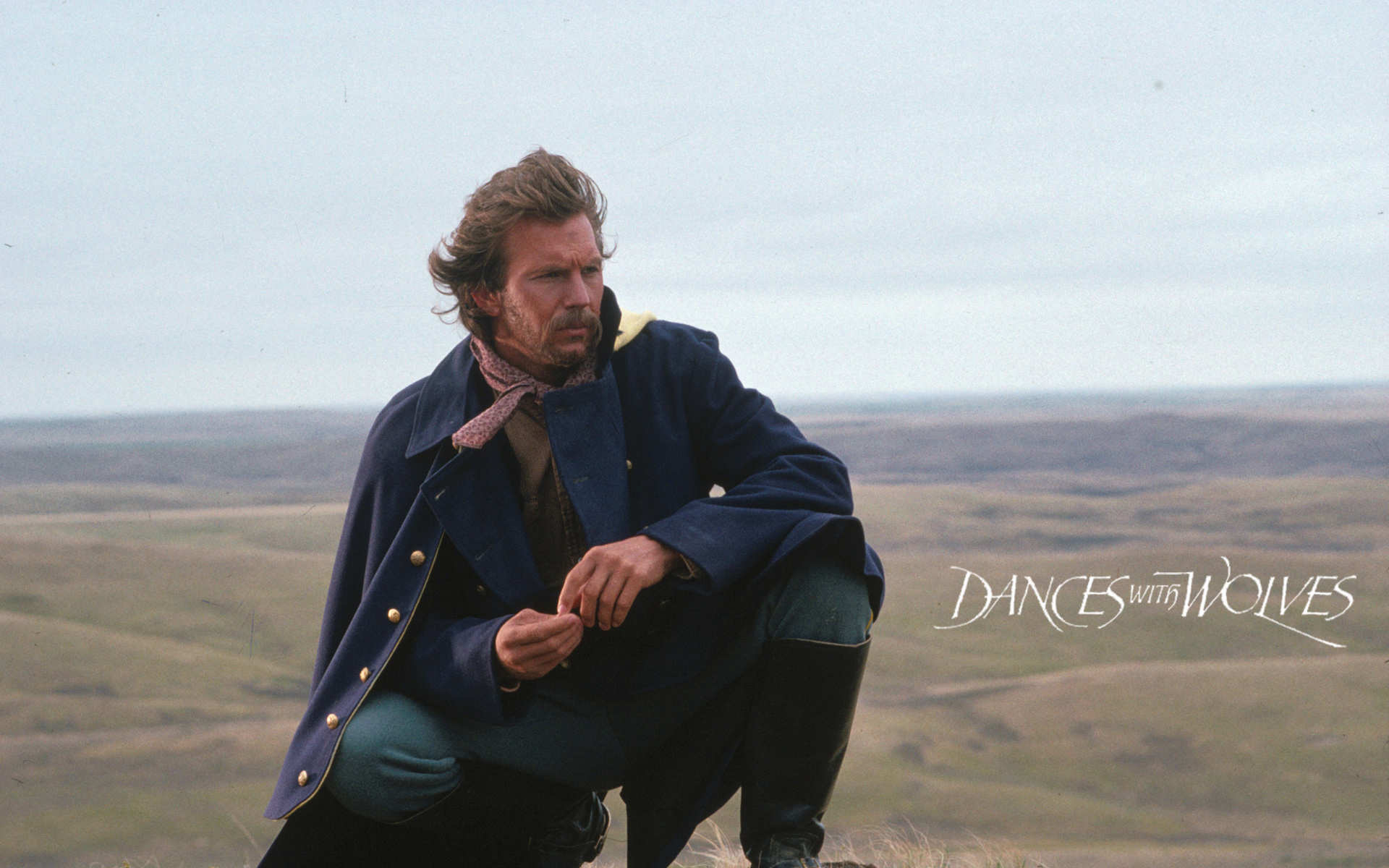 Kevin Costner in Dances with Wolves HD Wallpaper