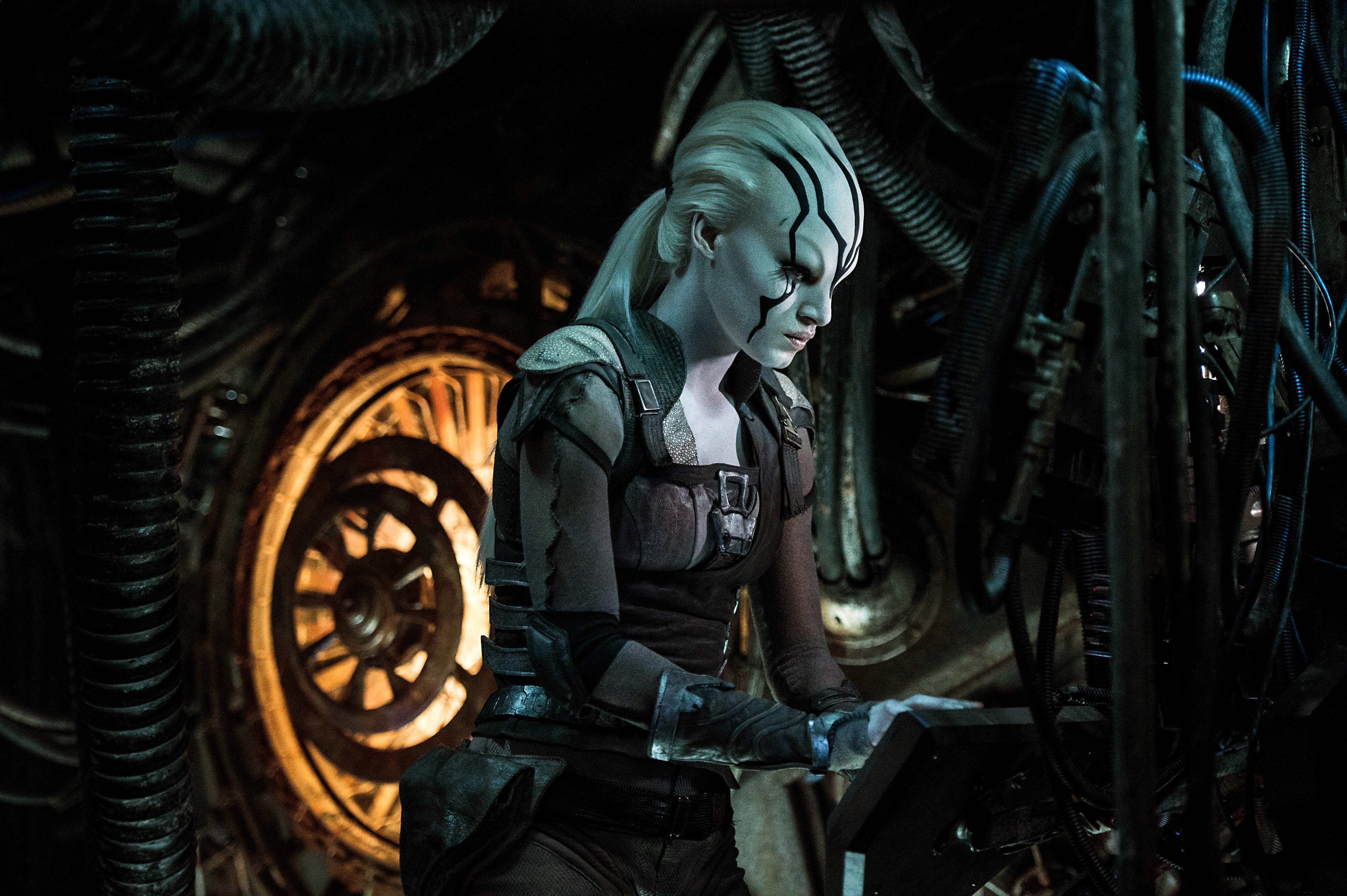 Sofia Boutella as a Borg Queen in Star Trek Beyond HD Wallpaper