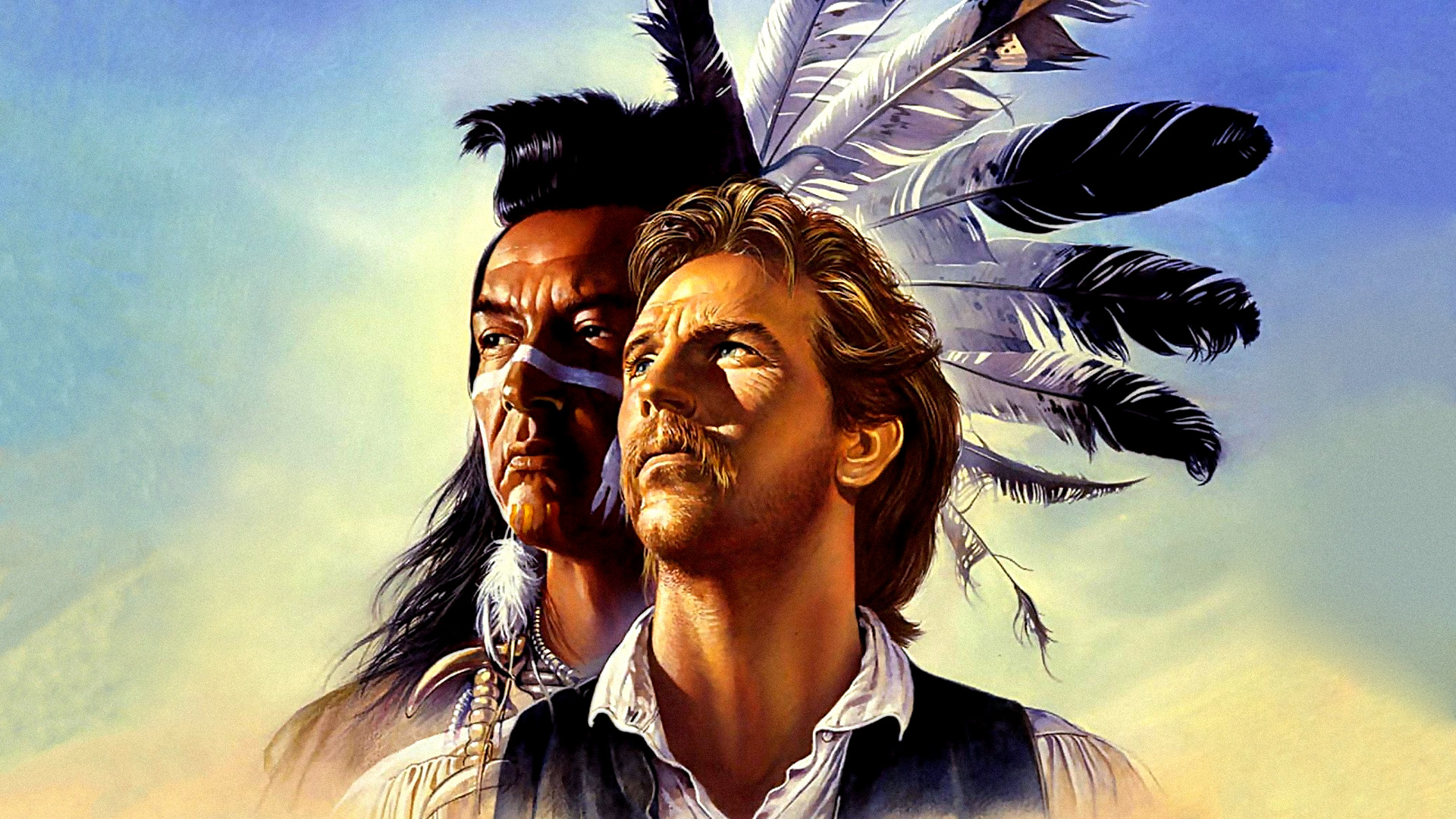 Dances with Wolves movie poster HD Wallpaper
