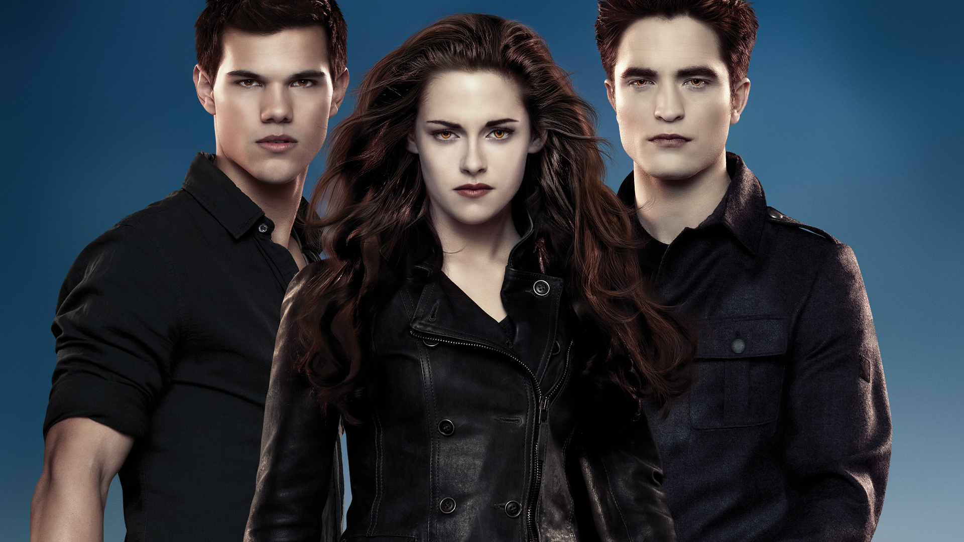 Bella Swan, Jacob Black, and Edward Cullen from Twilight HD Wallpaper