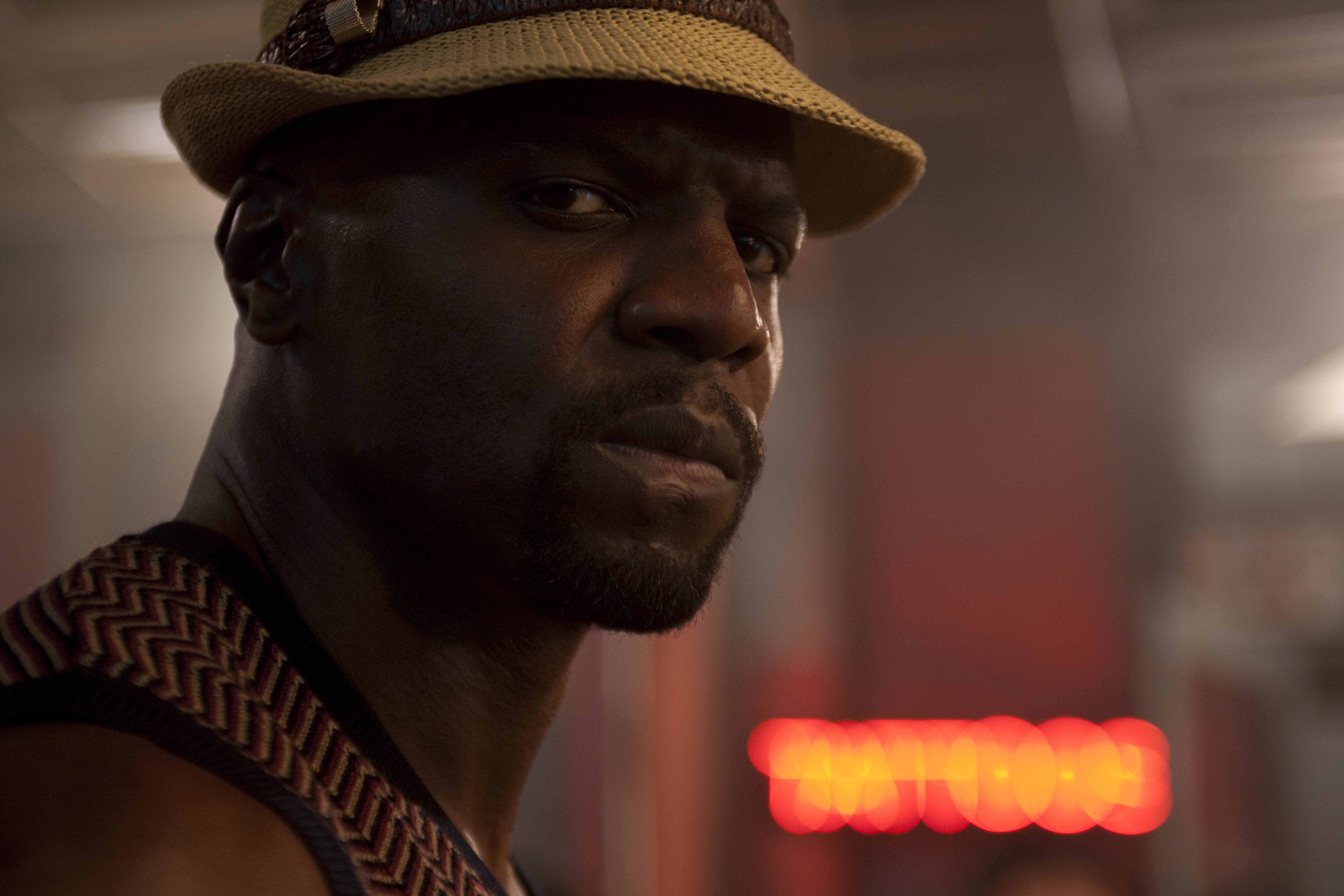 Terry Crews wearing a hat HD Wallpaper