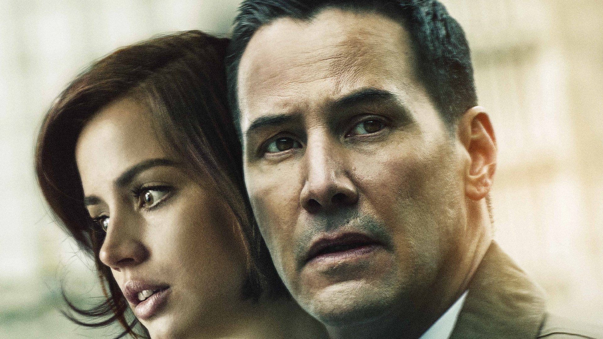 Ana de Armas and Keanu Reeves HD Wallpaper