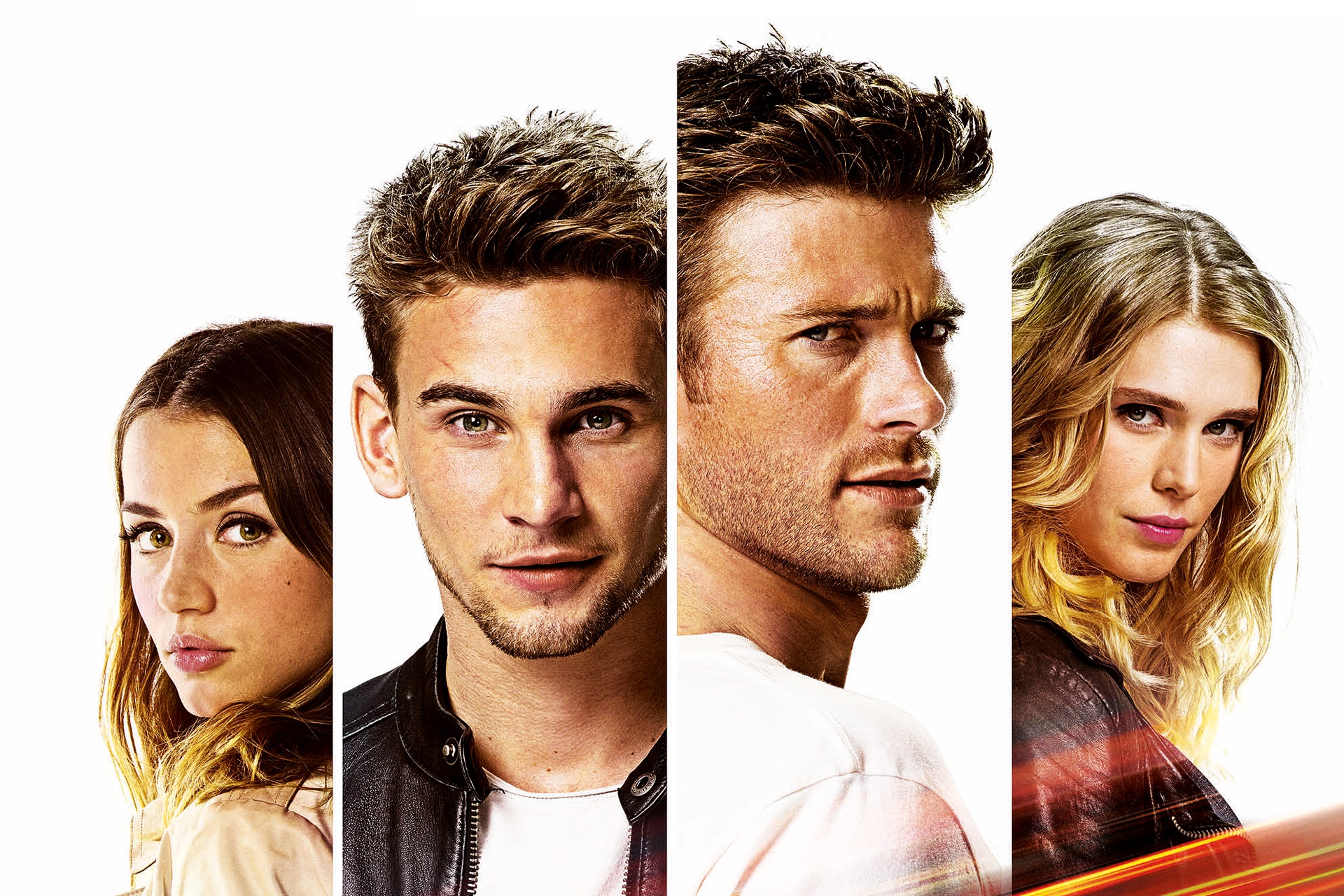 Ana de Armas and cast from Overdrive HD Wallpaper