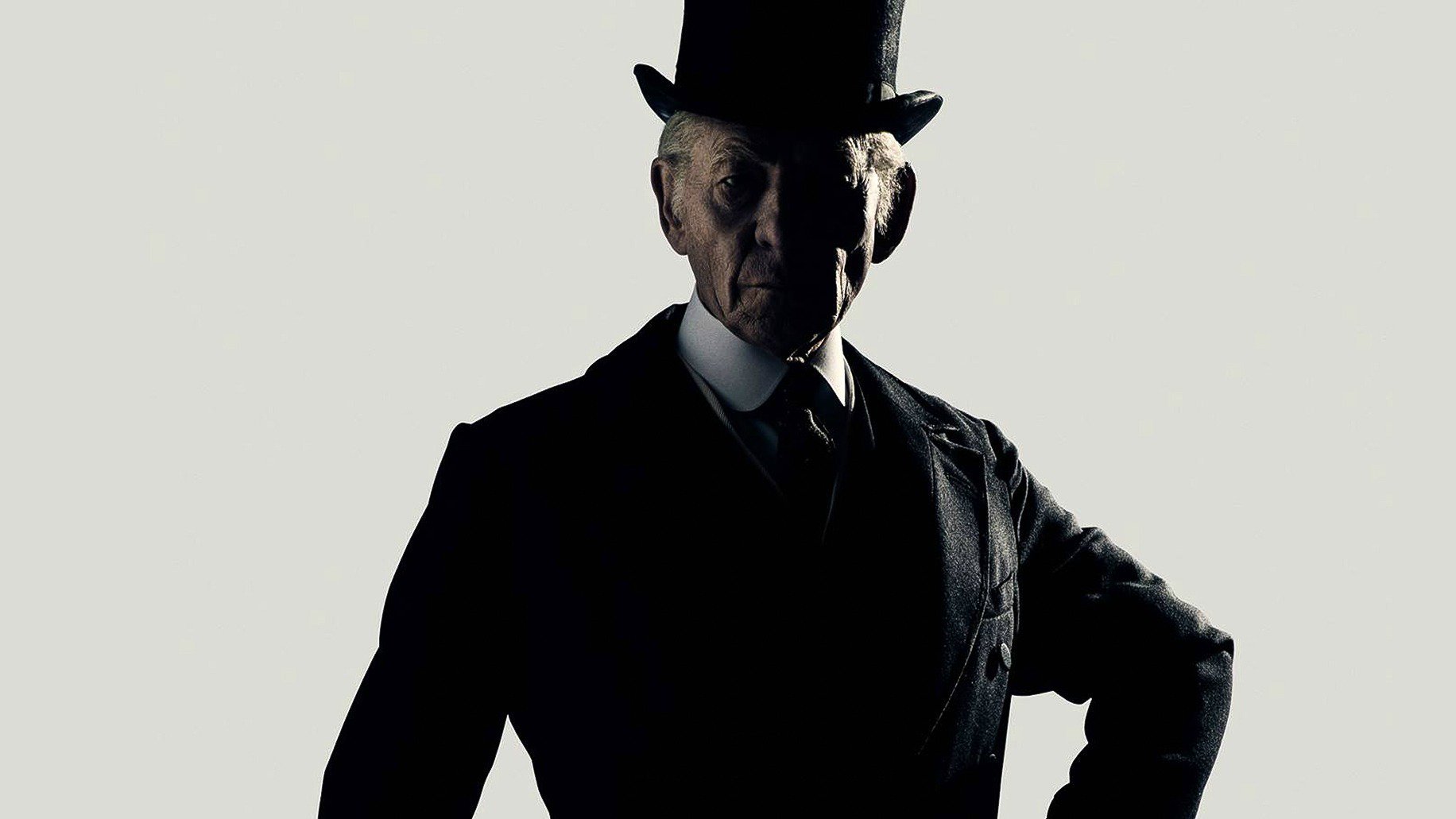 Ian McKellen in a Top Hat HD Wallpaper