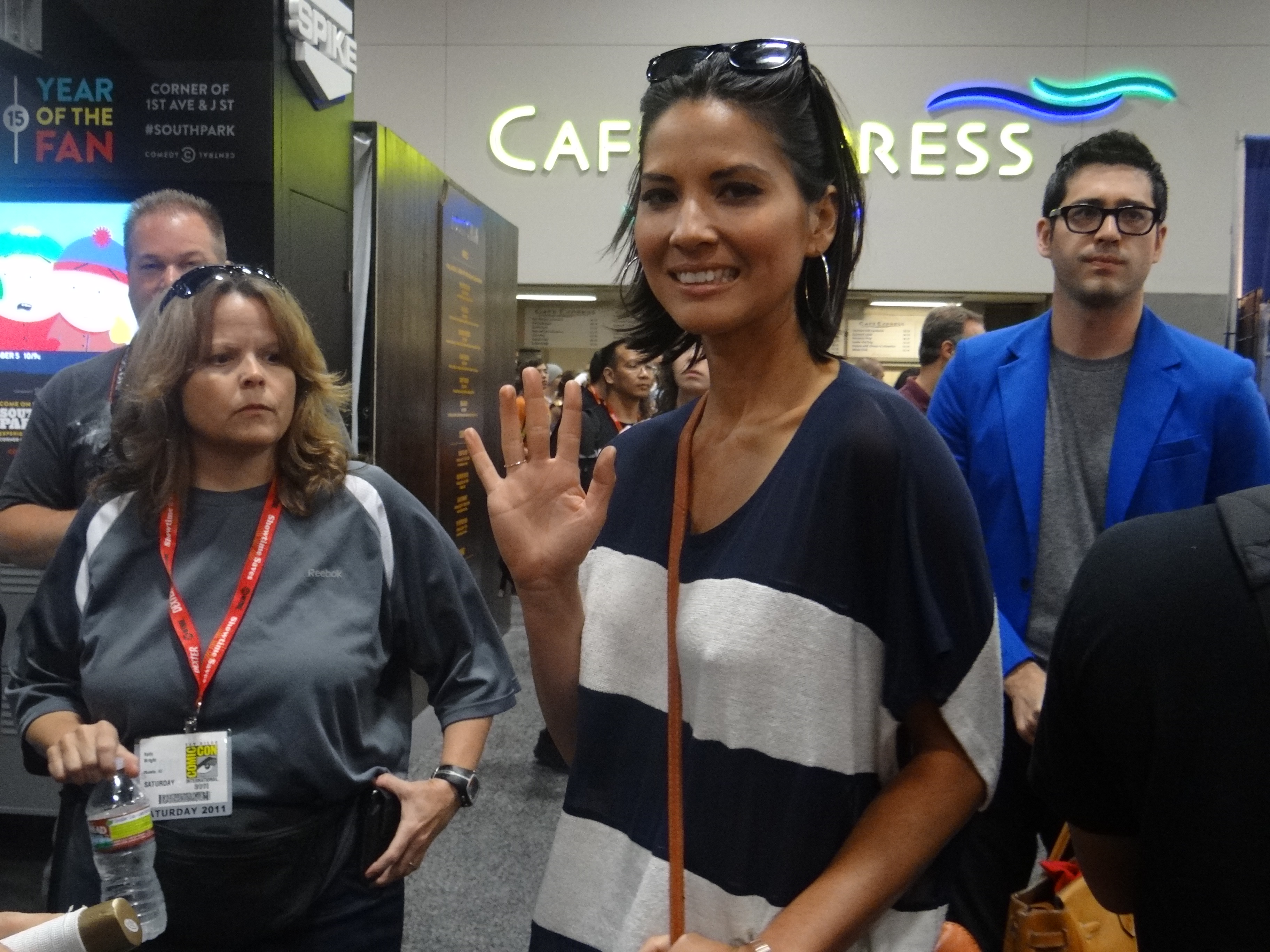 Olivia Munn at Comic-Con 2011 HD Wallpaper