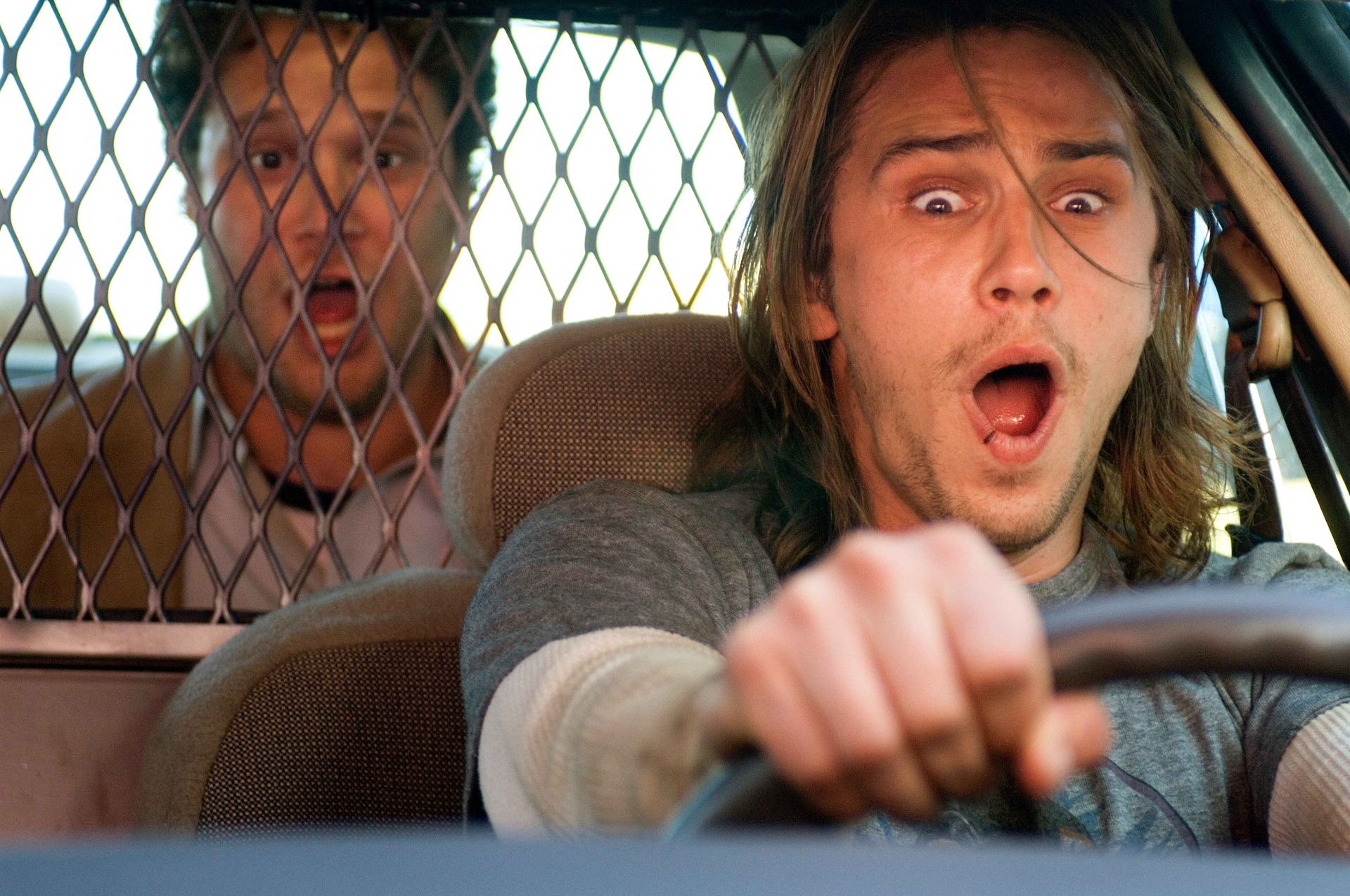 Seth Rogen and James Franco in Pineapple Express HD Wallpaper