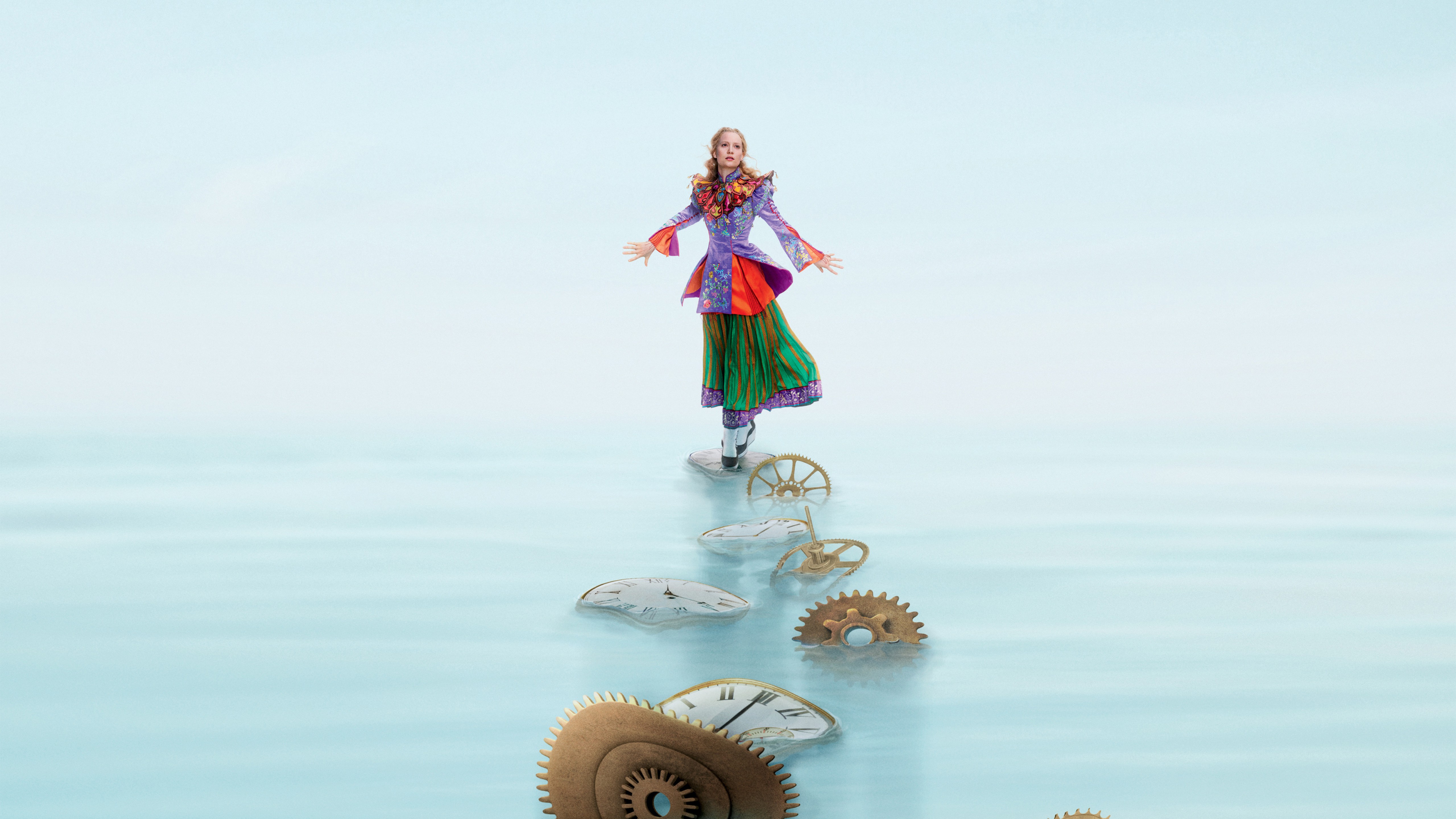 Mia Wasikowska as Alice in Wonderland HD Wallpaper
