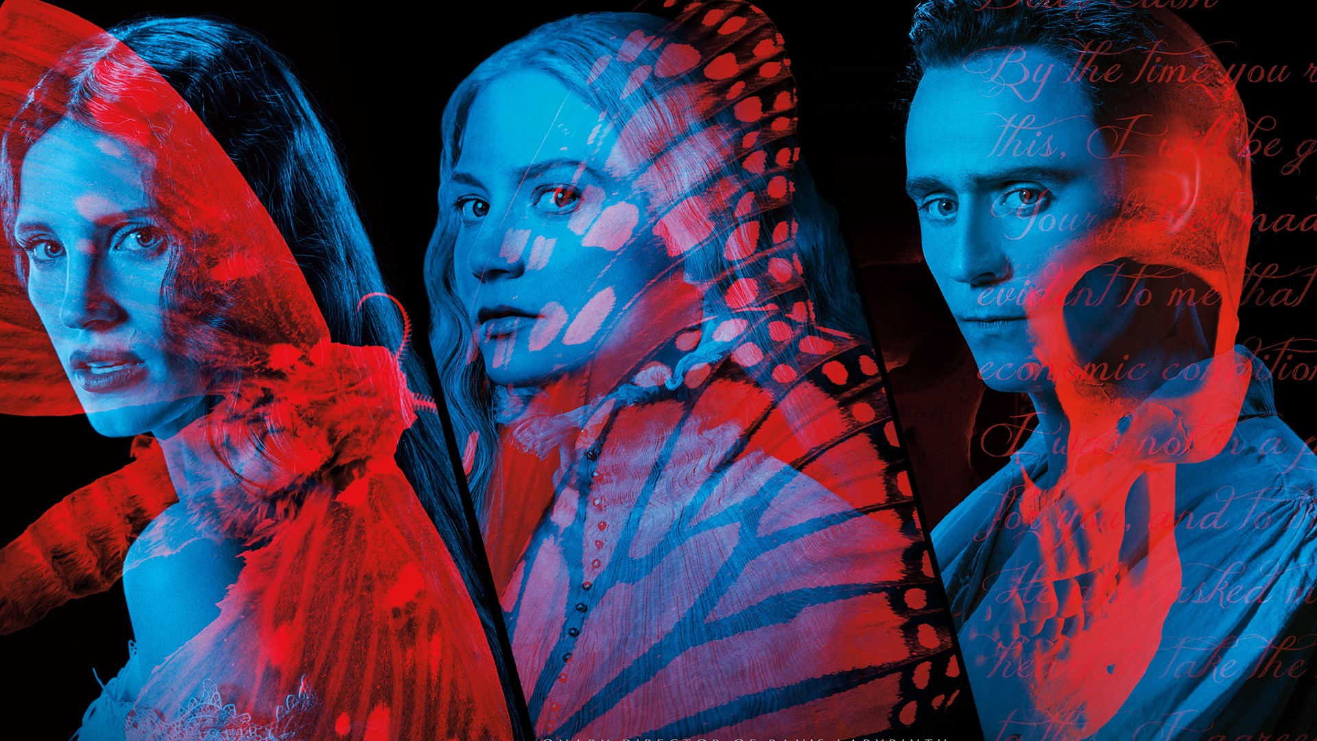Crimson Peak movie poster with Mia Wasikowska HD Wallpaper