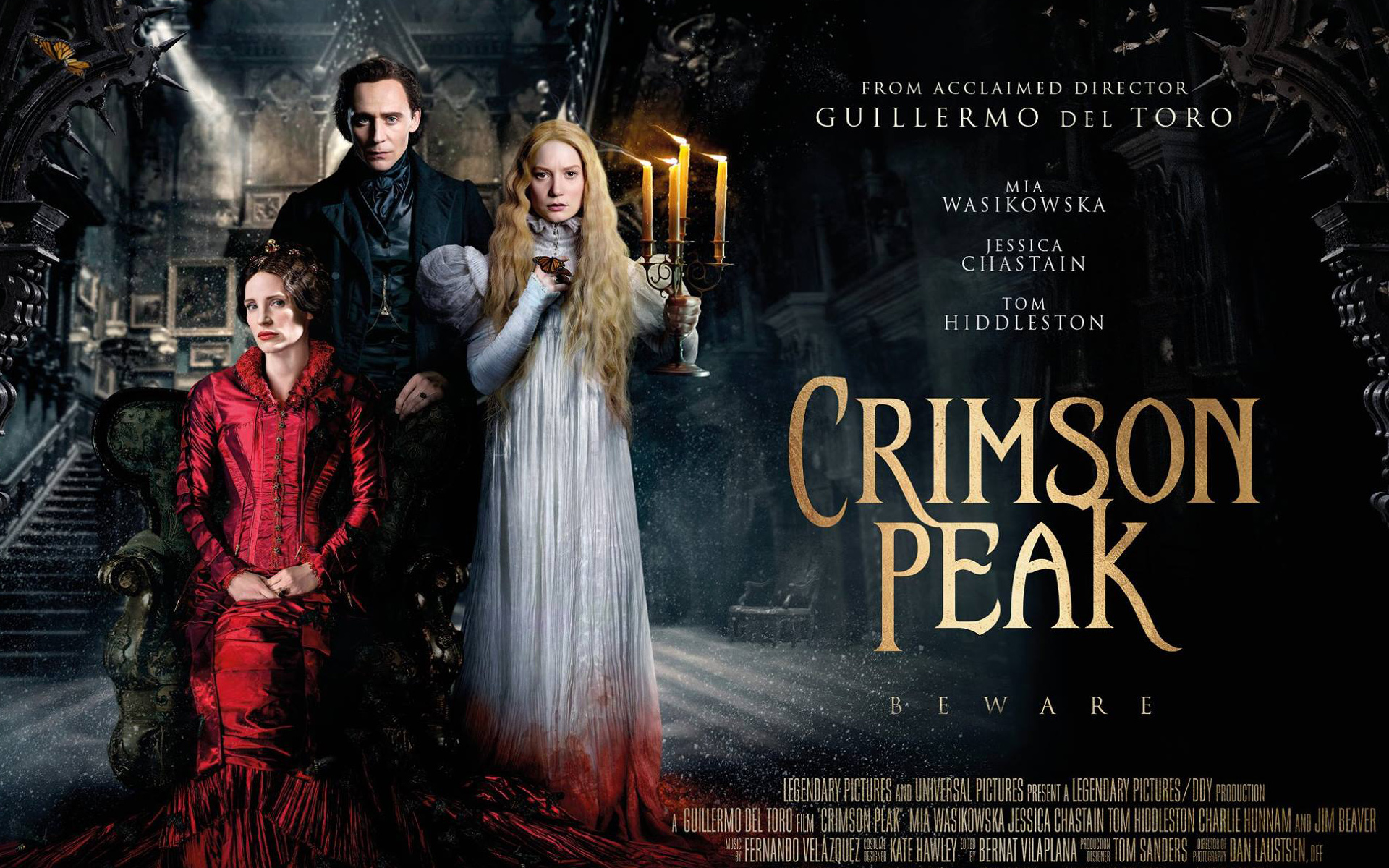 Crimson Peak Movie Poster HD Wallpaper