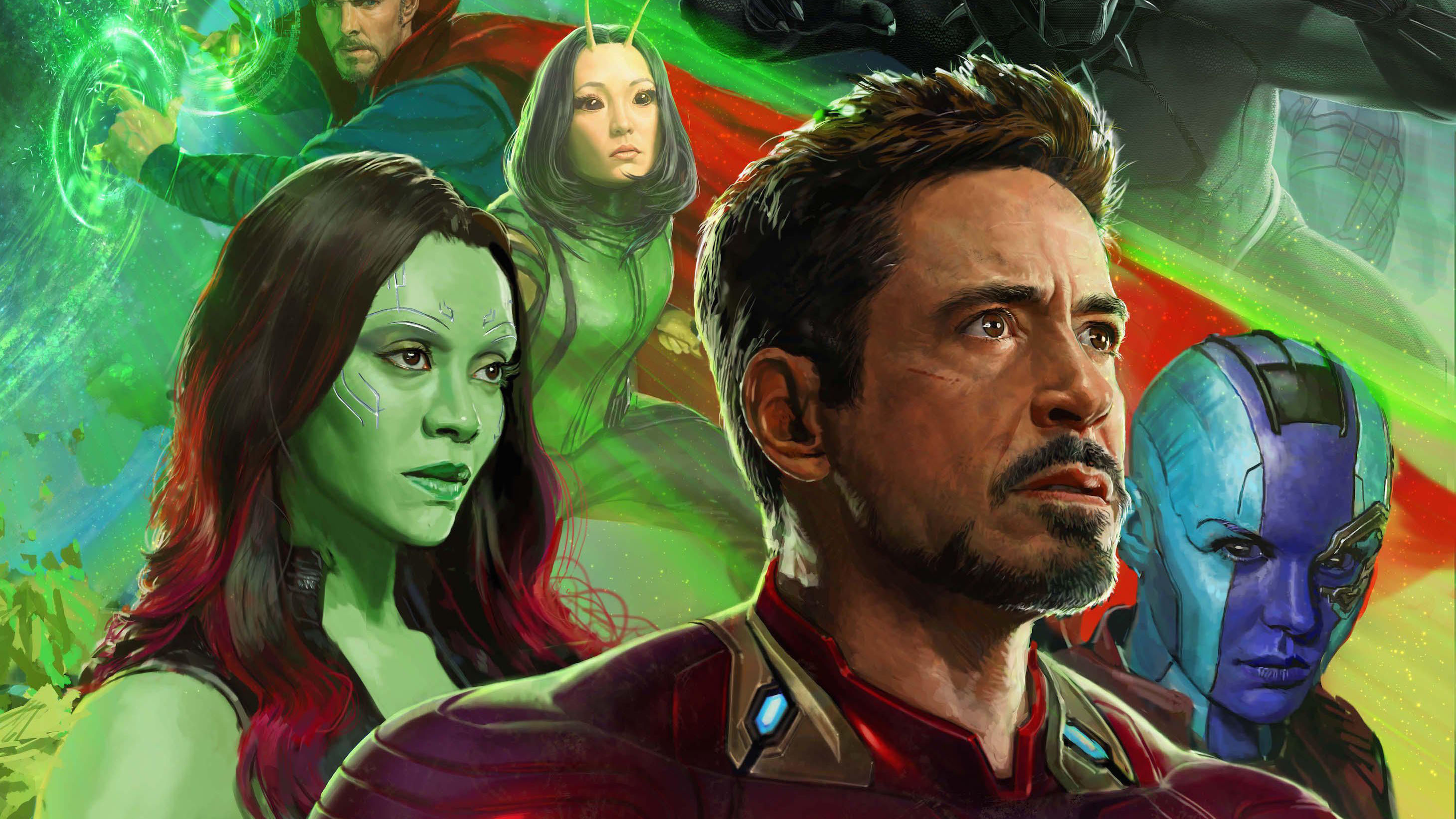 Guardians of the Galaxy characters from Marvel HD Wallpaper