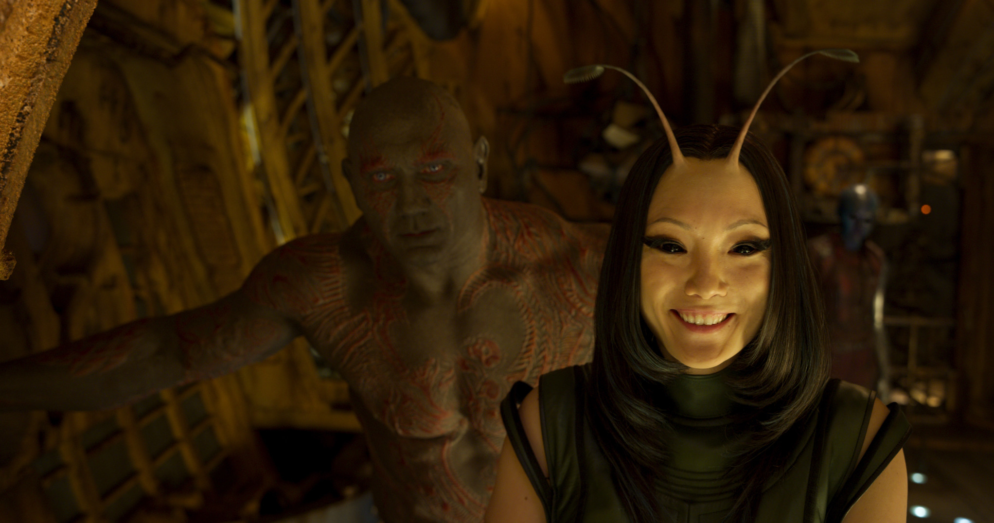 Mantis and Drax from Guardians of the Galaxy HD Wallpaper