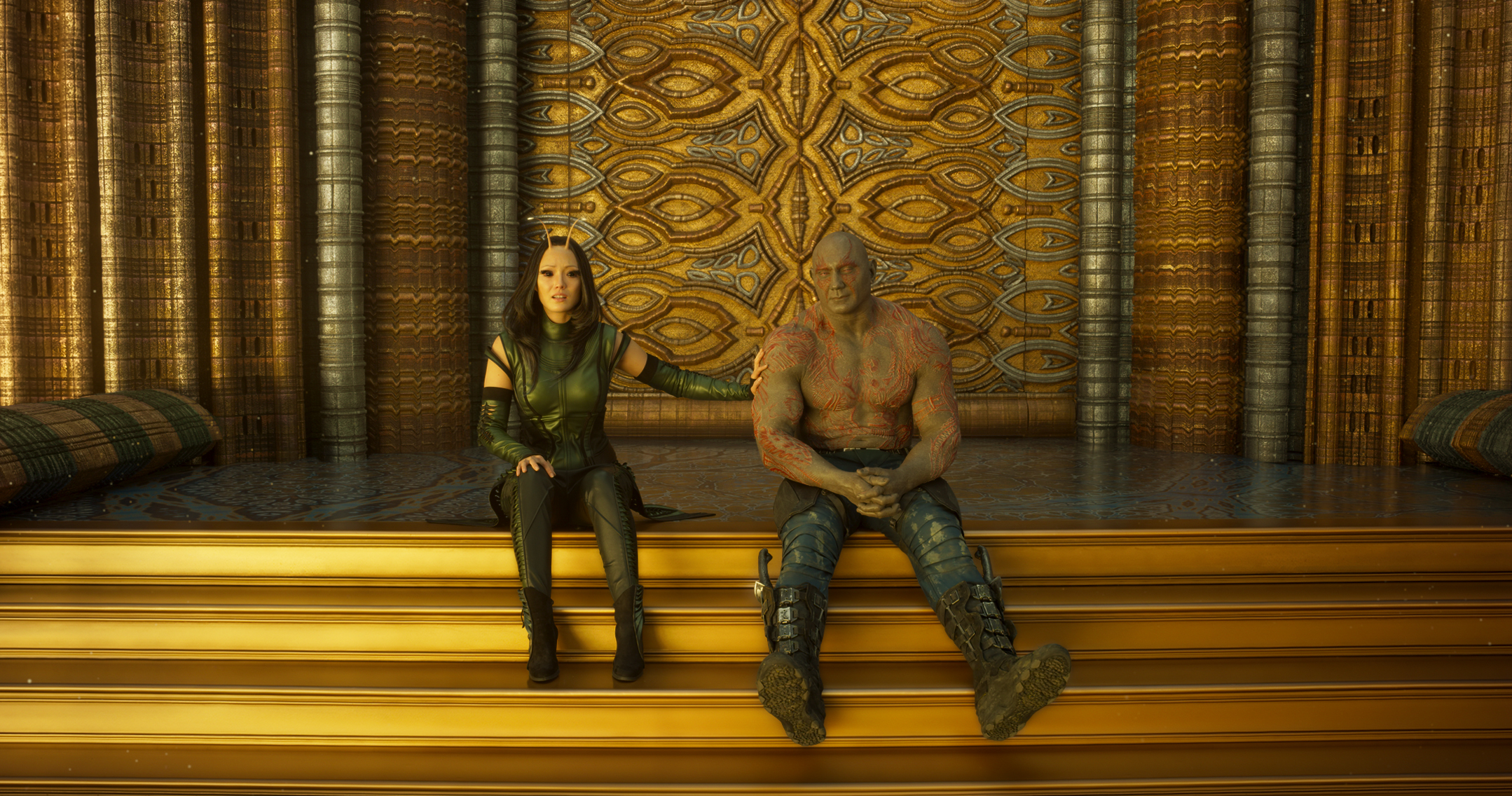 Mantis and Drax from Guardians of the Galaxy HD Wallpaper