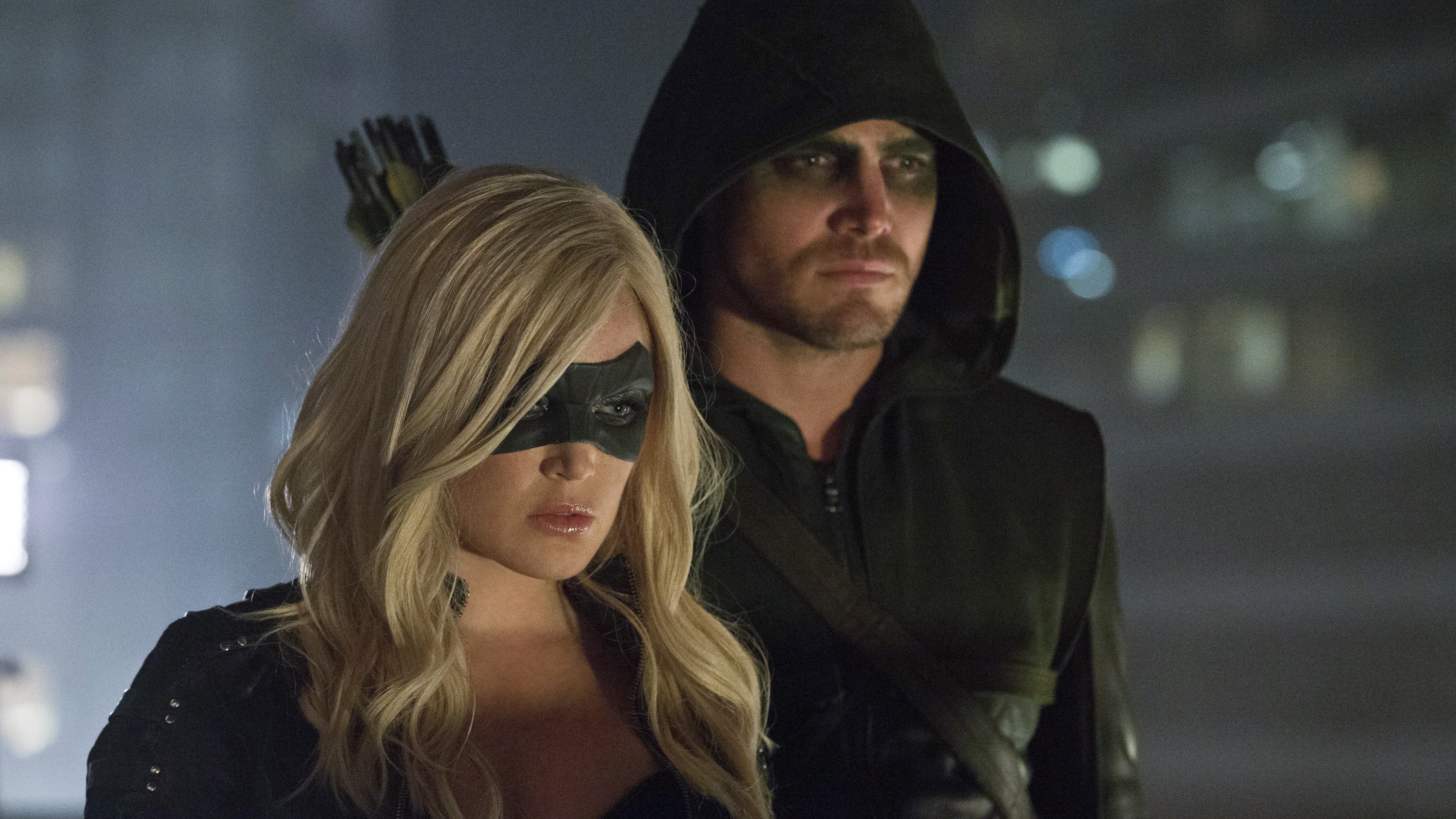 Black Canary and Green Arrow from Arrow HD Wallpaper