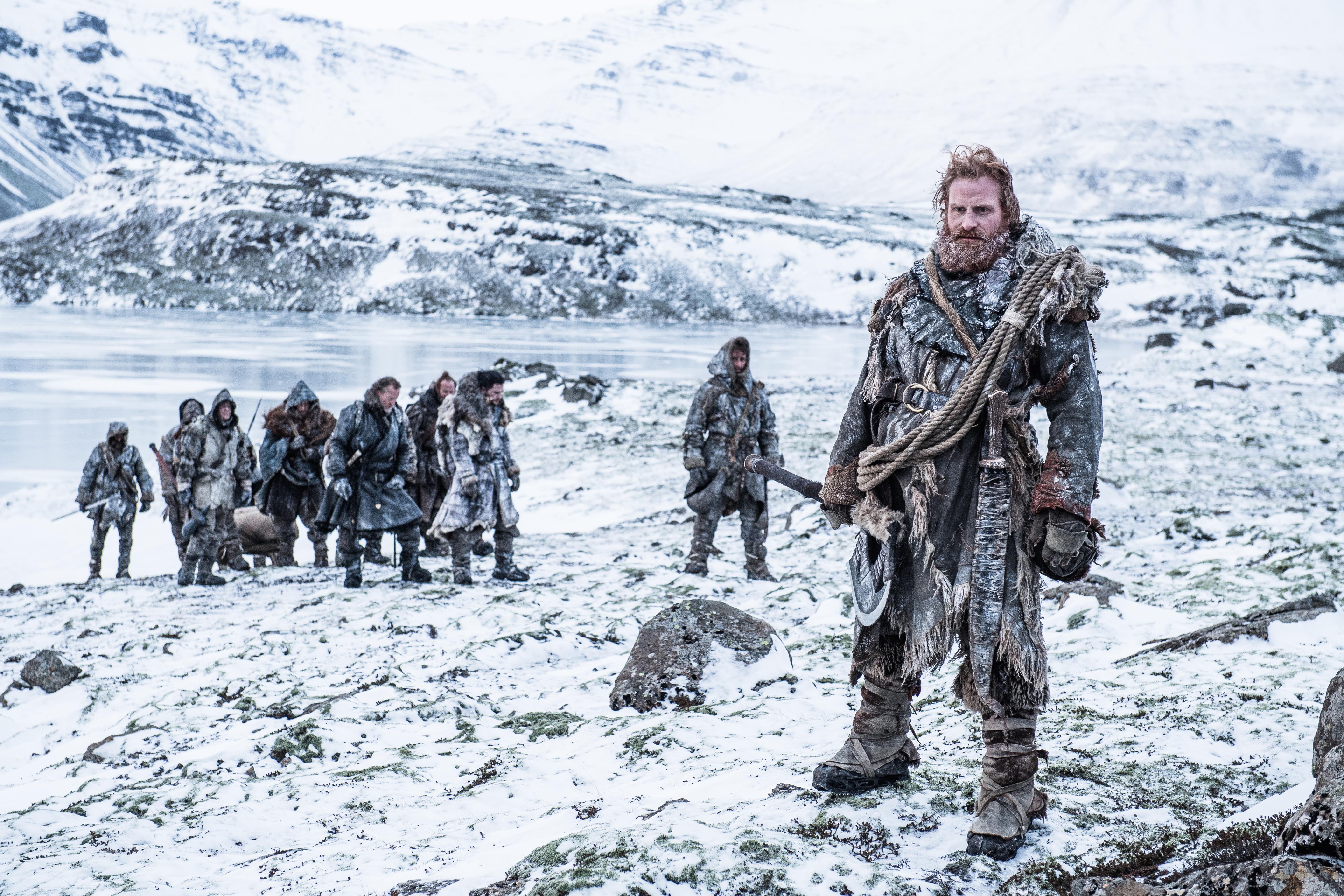 Tormund Giantsbane and Wildlings in Game of Thrones HD Wallpaper