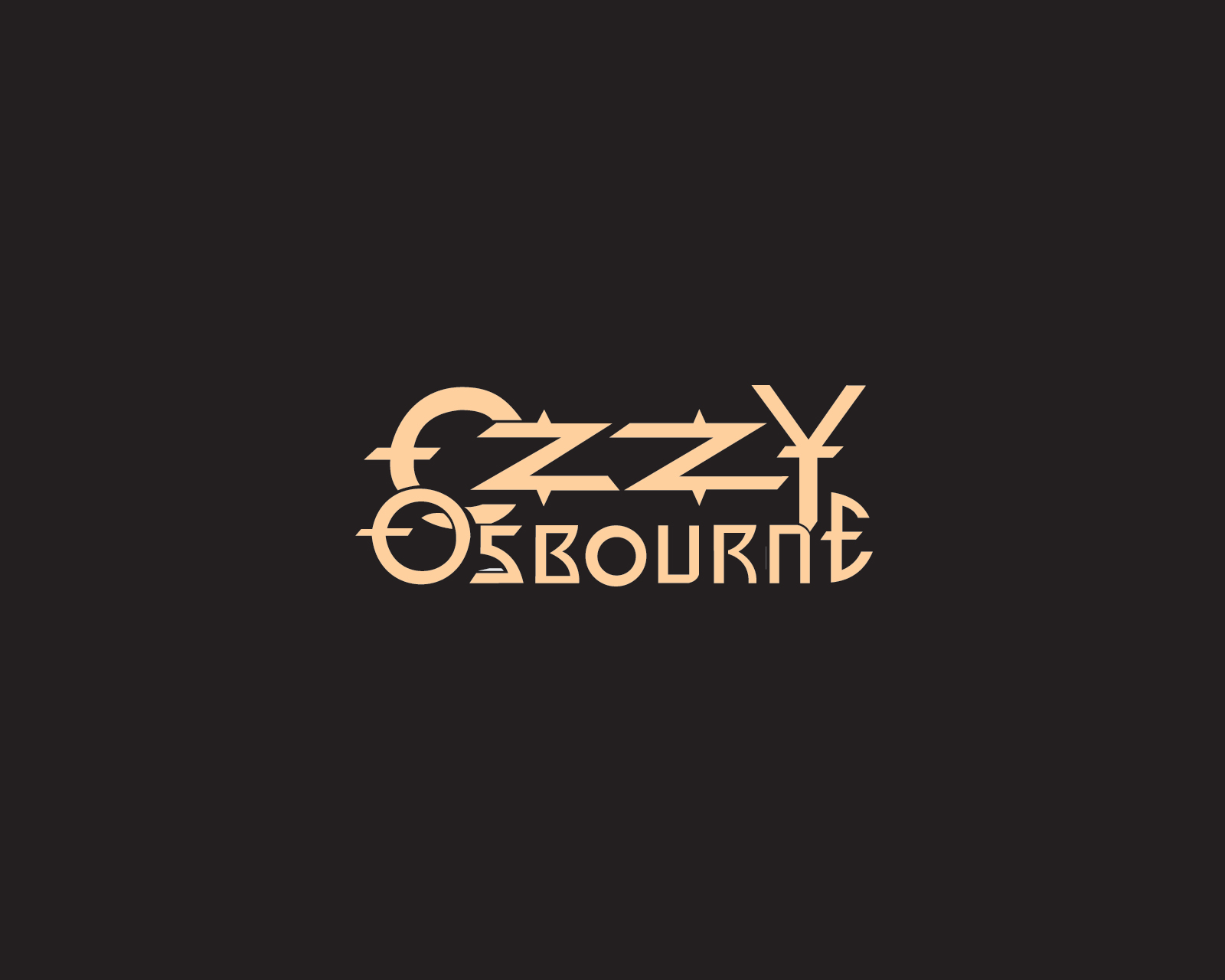 Ozzy Osbourne logo HD Wallpaper