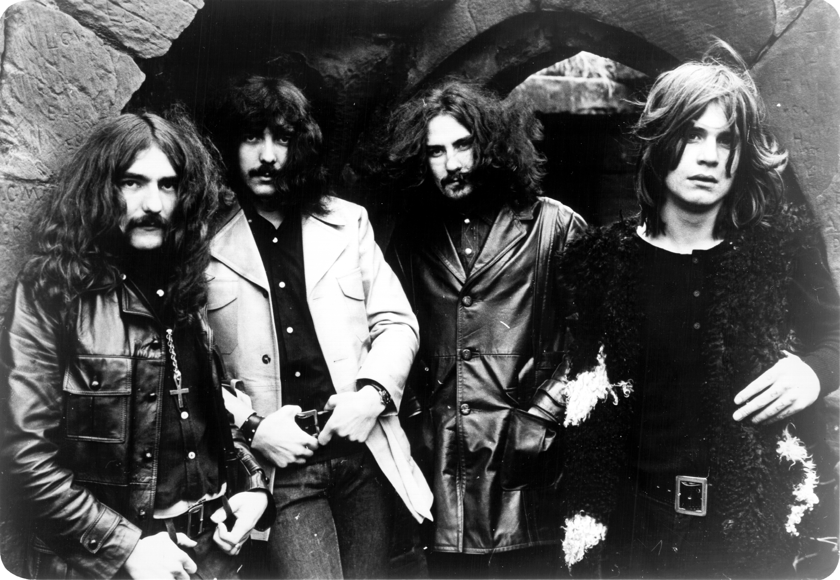 Black Sabbath band members HD Wallpaper