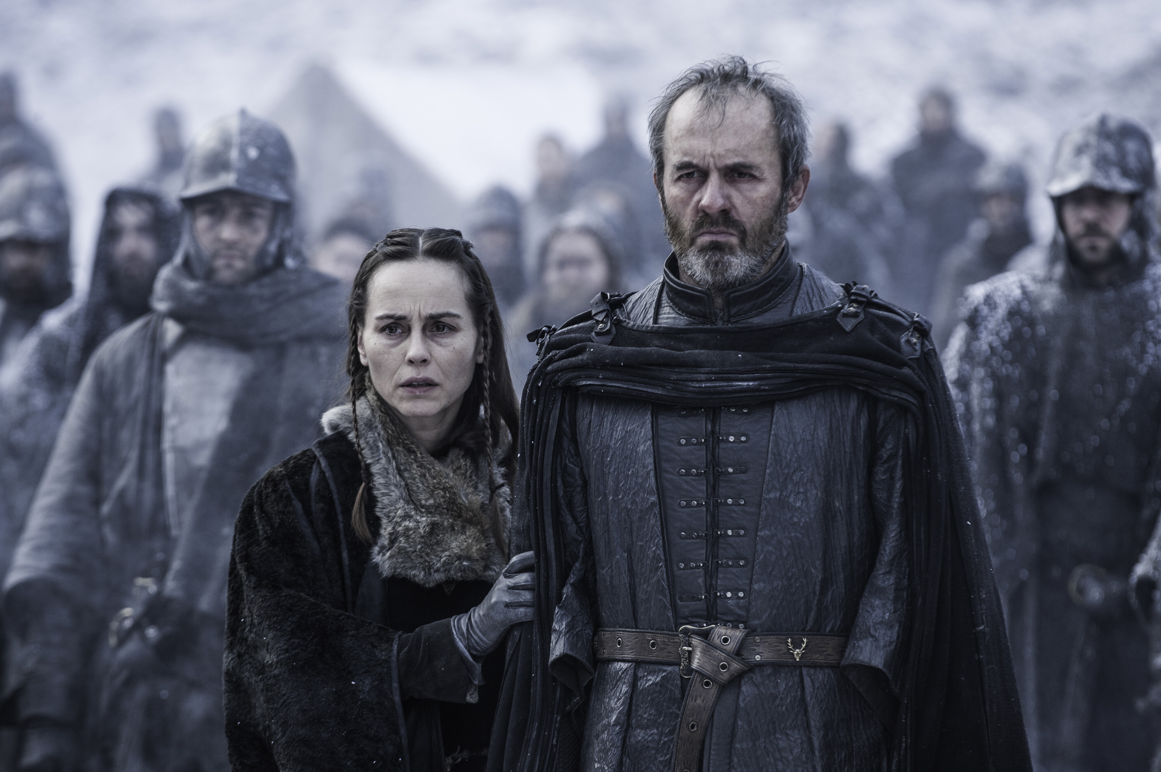 Stannis Baratheon and Daenerys Targaryen in Game of Thrones HD Wallpaper