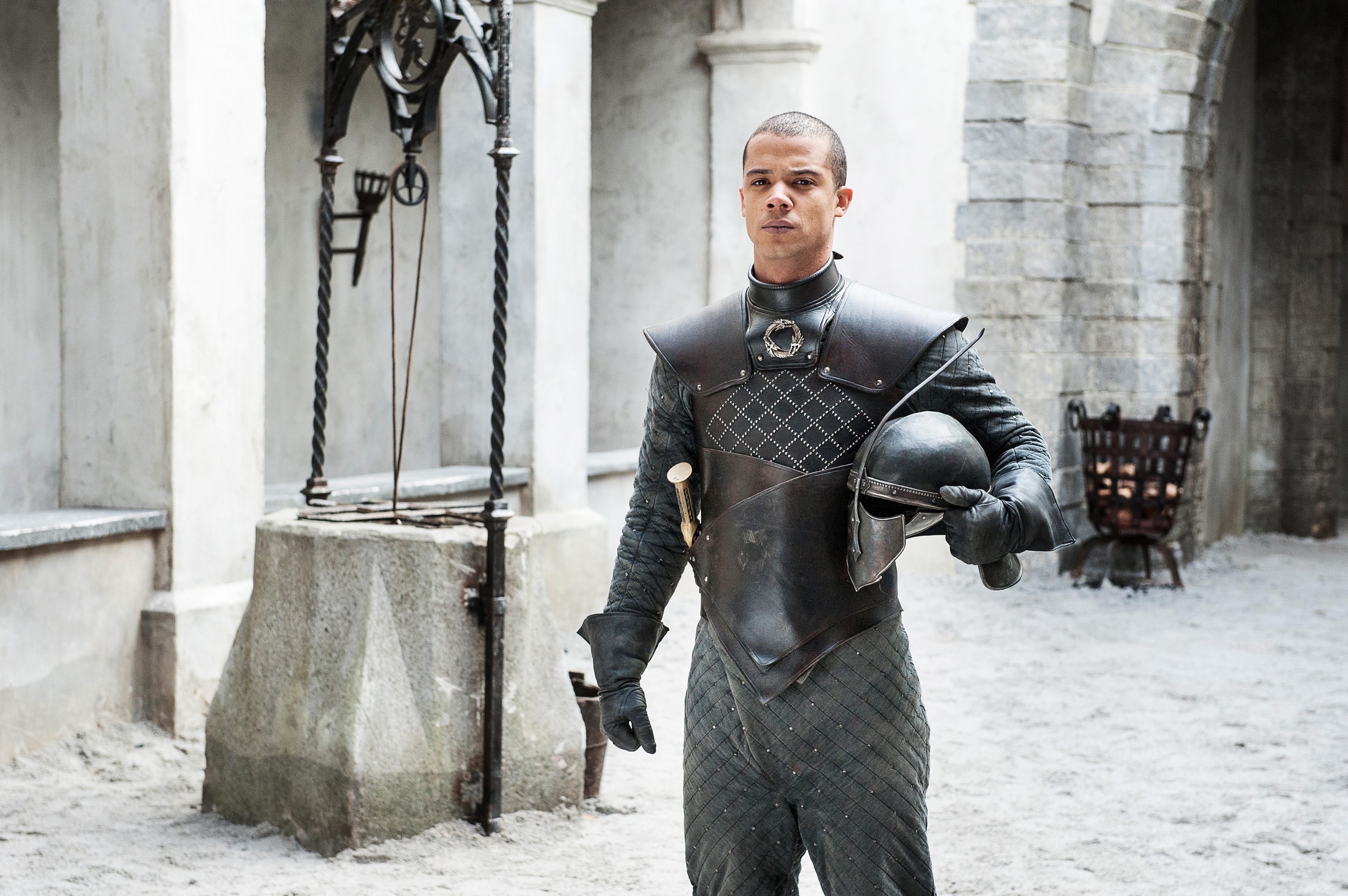 Jacob Anderson as Grey Worm from Game of Thrones HD Wallpaper