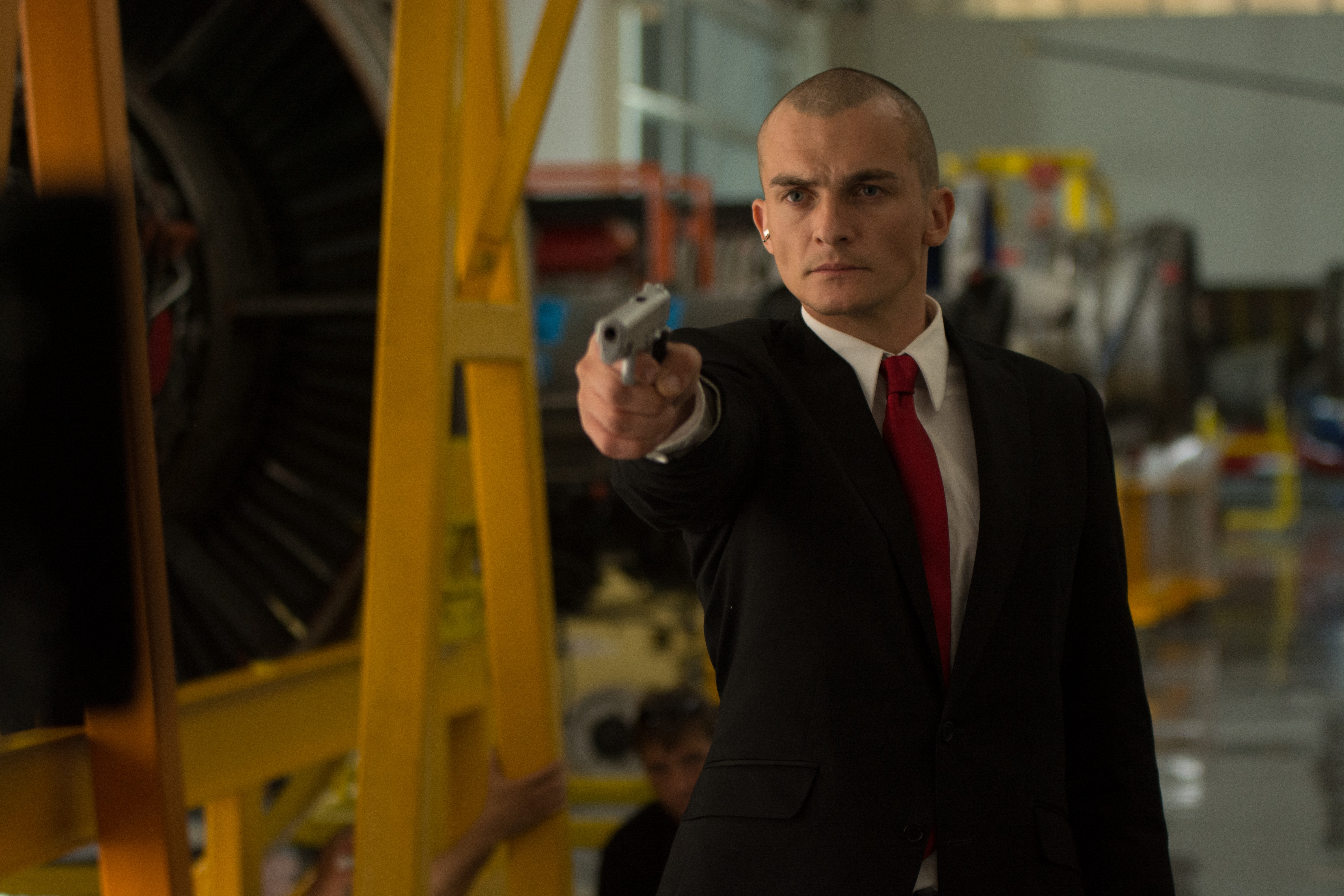 Rupert Friend as Agent 47 in Hitman HD Wallpaper