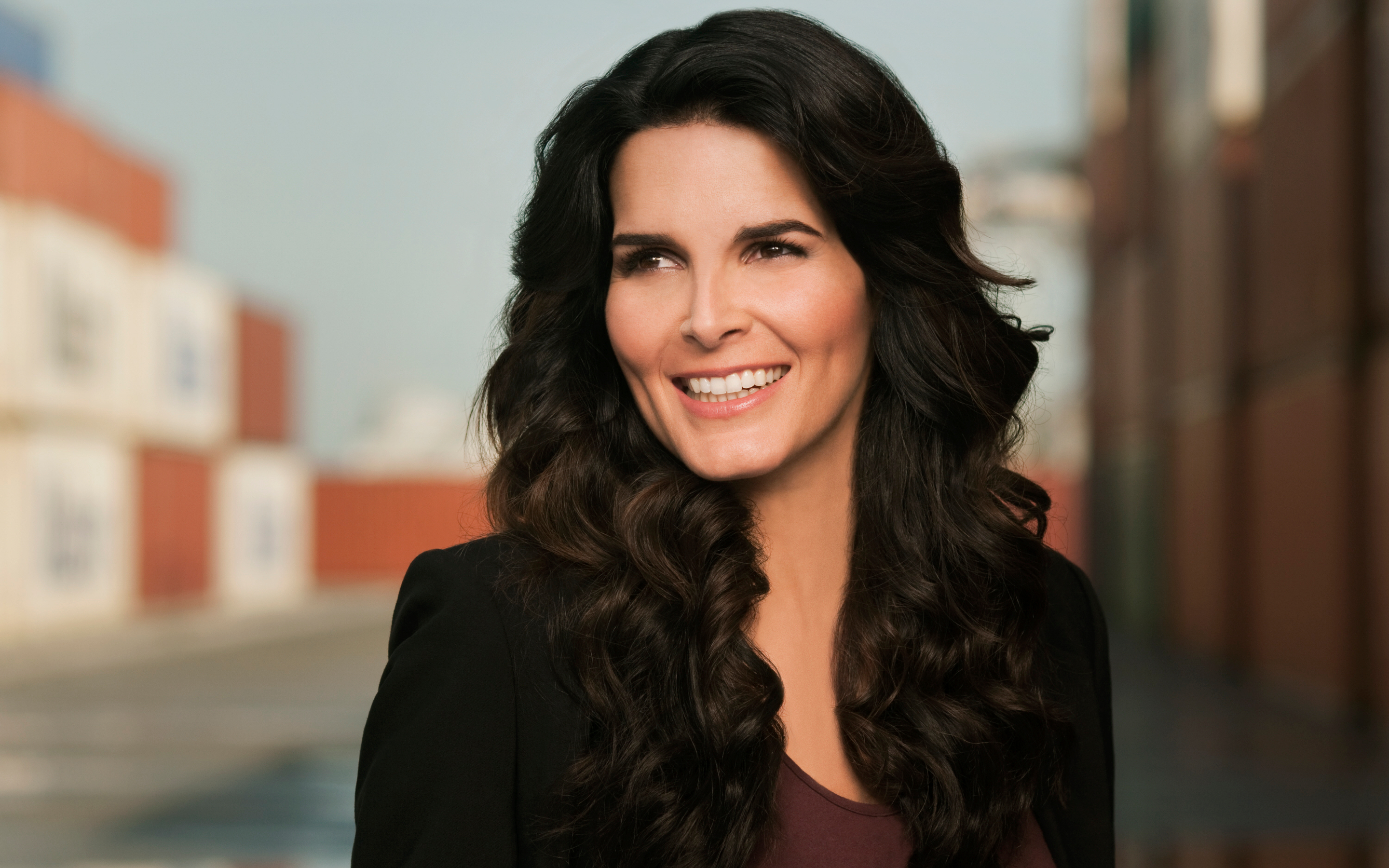 Angie Harmon HD Wallpaper