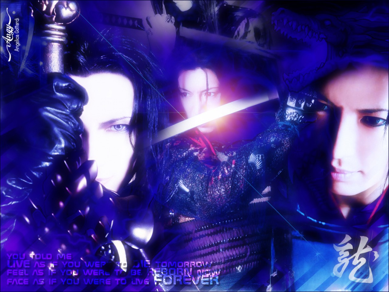 Angy Angelica Gottardi Gackt Camui HD Wallpaper
