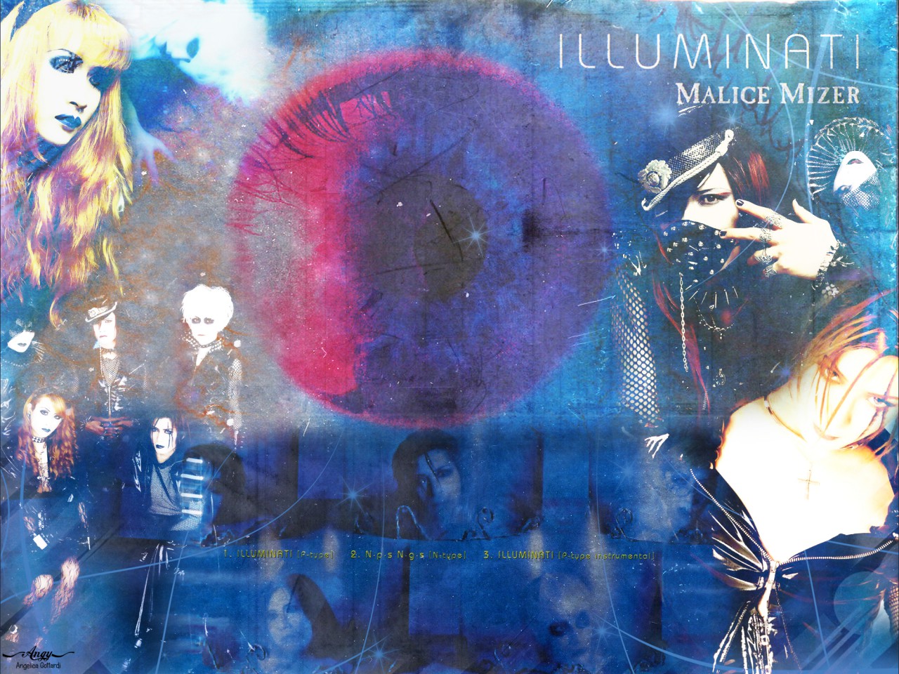 Malice Mizer "ILLUMINATI" Album Cover HD Wallpaper