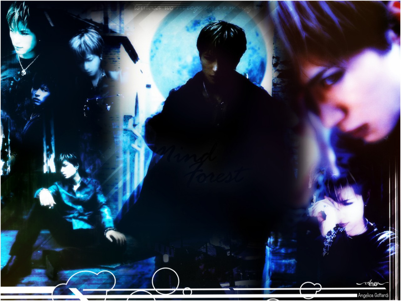 Gackt Camui collage HD Wallpaper