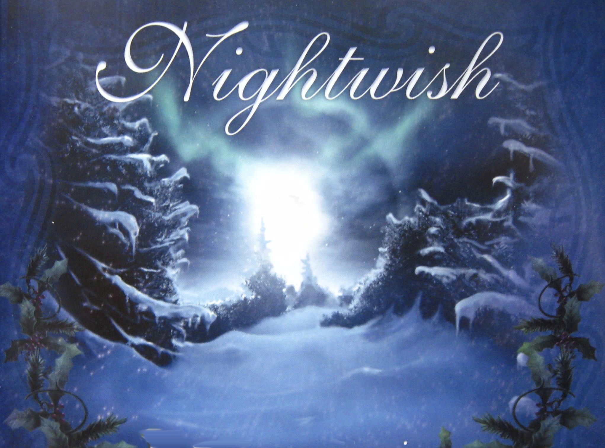 Nightwish album cover with winter landscape HD Wallpaper