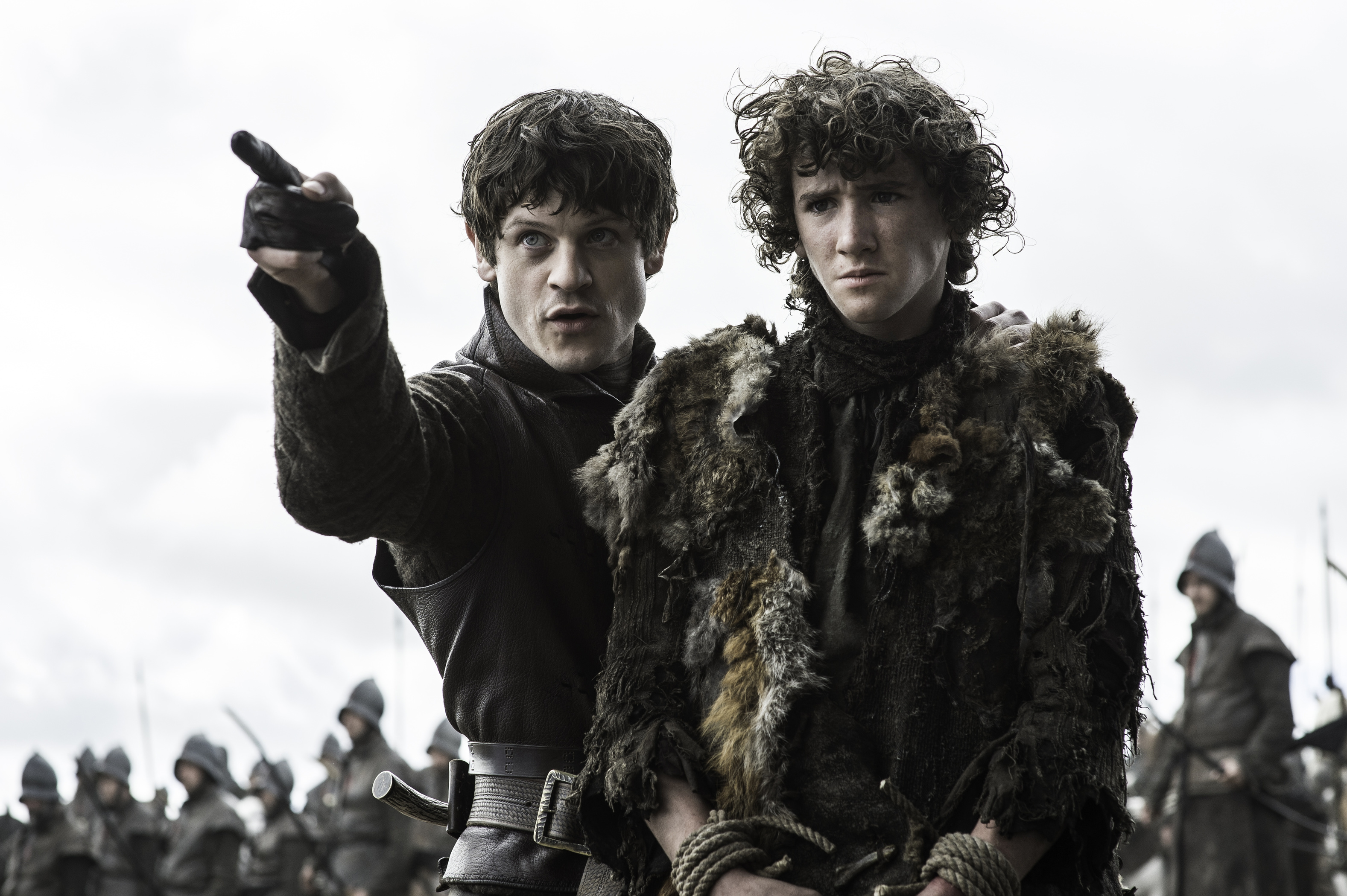 Ramsay Bolton and Rickon Stark from Game of Thrones HD Wallpaper