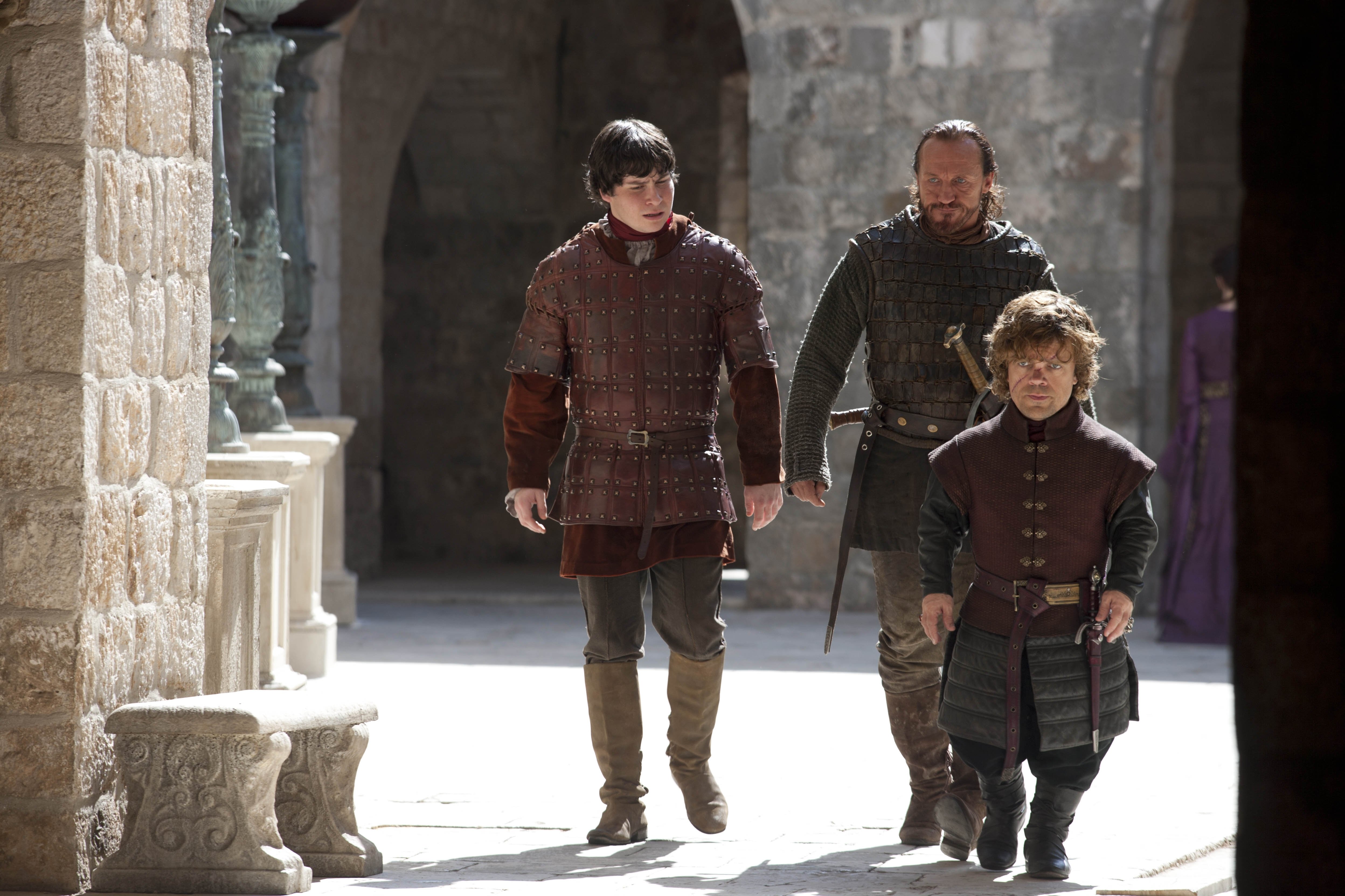 Tyrion Lannister and Podrick Payne in Game of Thrones HD Wallpaper