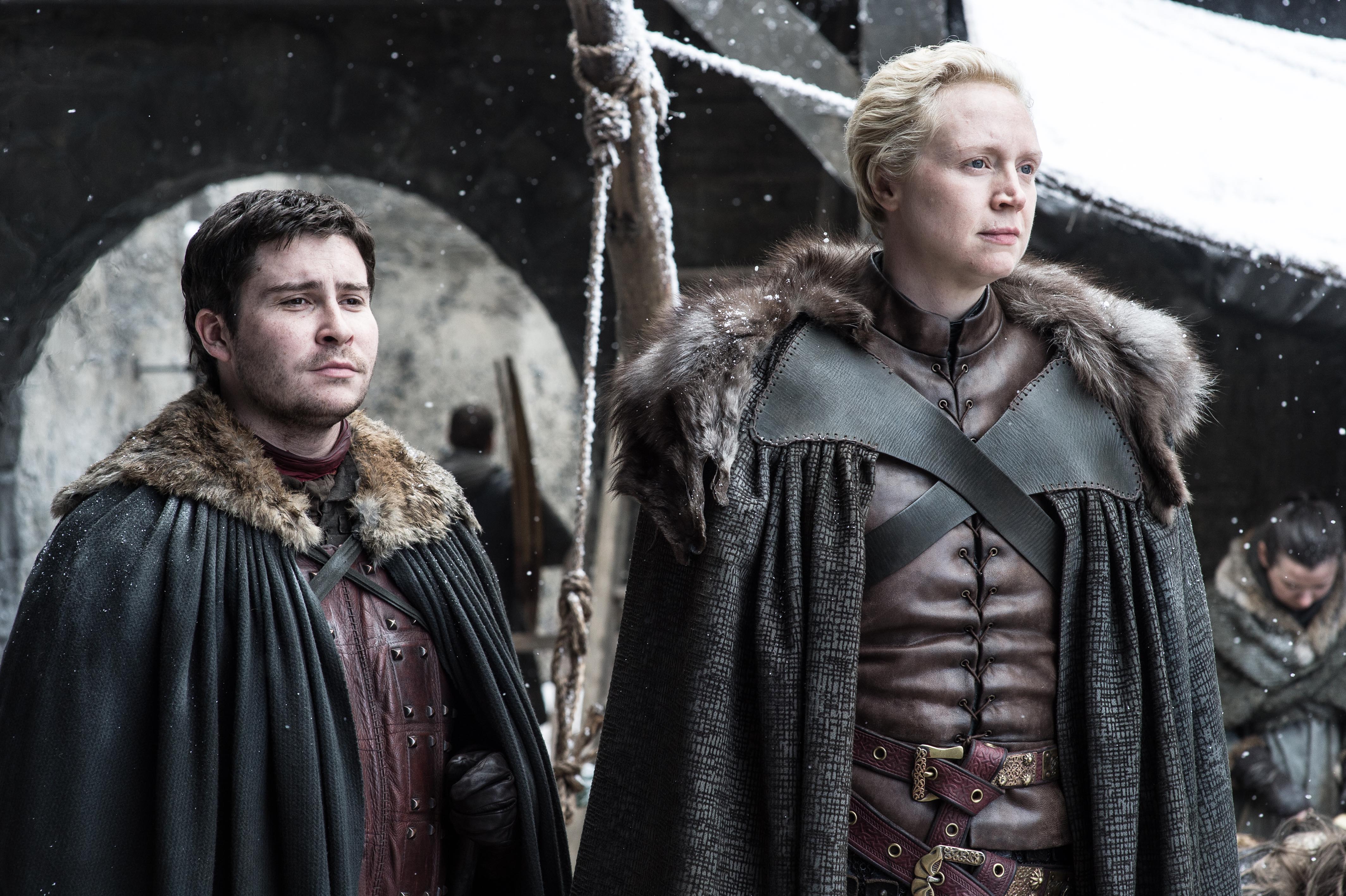 Podrick Payne and Brienne of Tarth from Game of Thrones HD Wallpaper