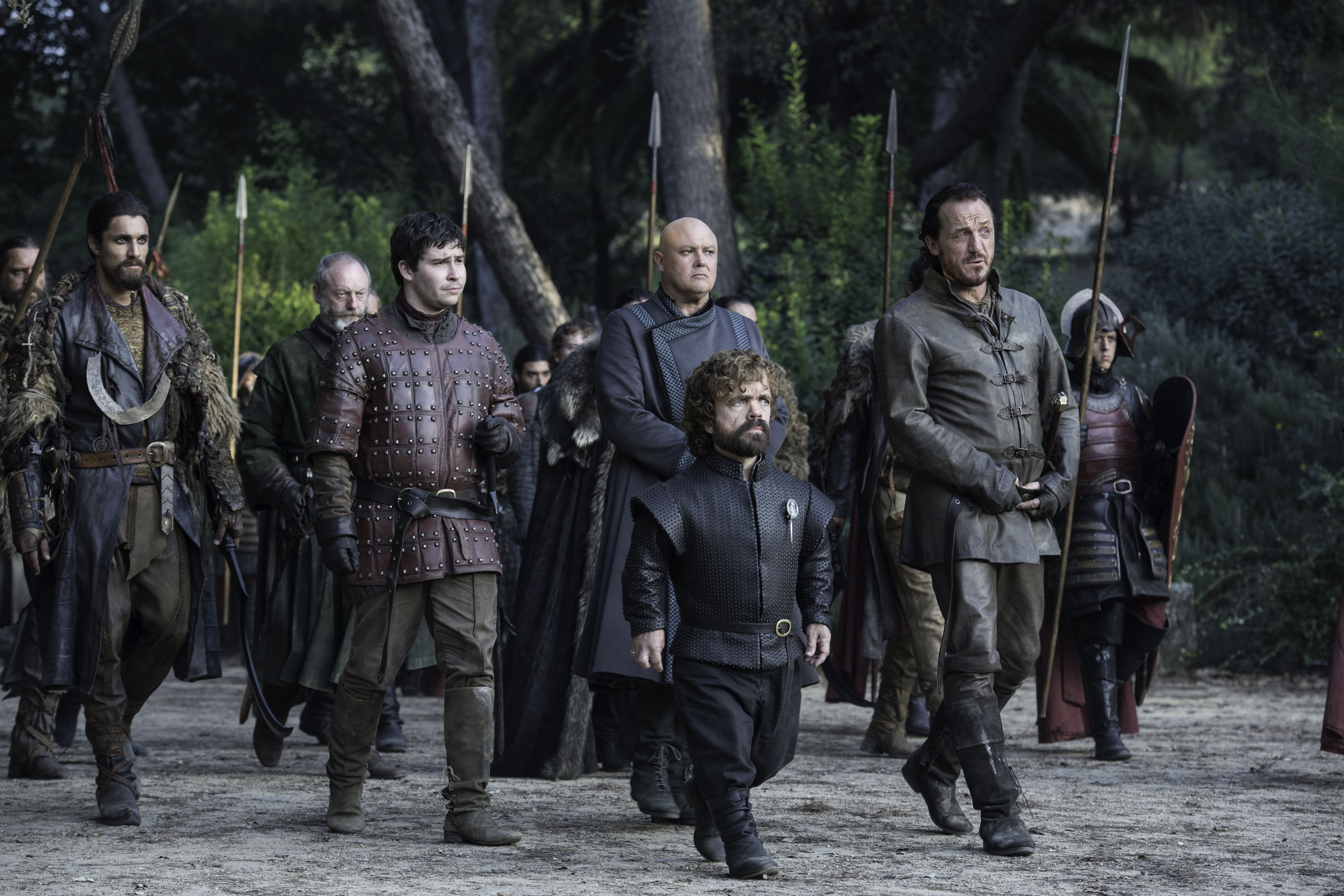 Tyrion Lannister and soldiers from Game of Thrones HD Wallpaper
