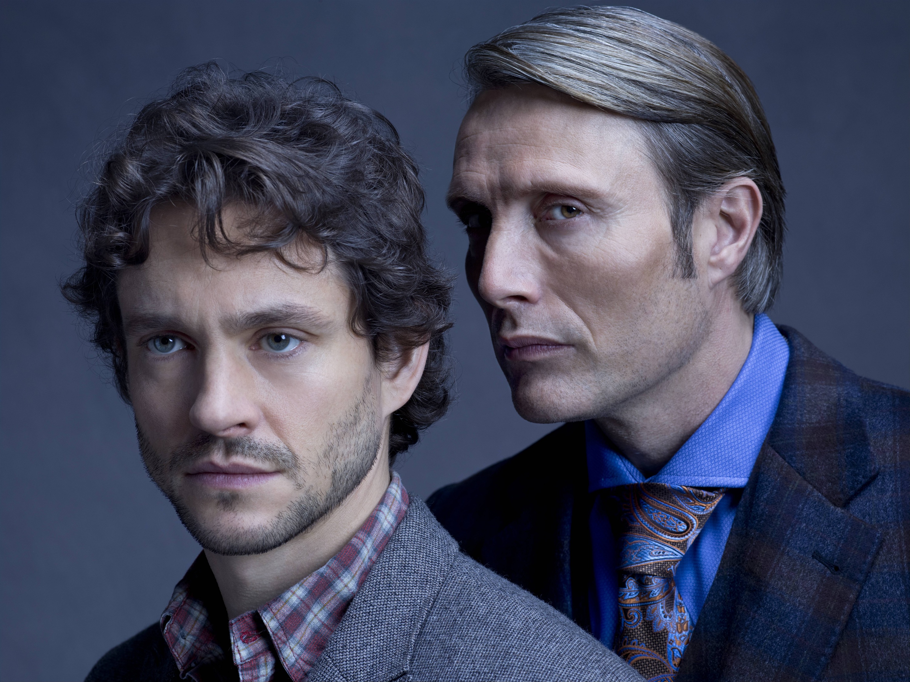 Hugh Dancy and Mads Mikkelsen HD Wallpaper