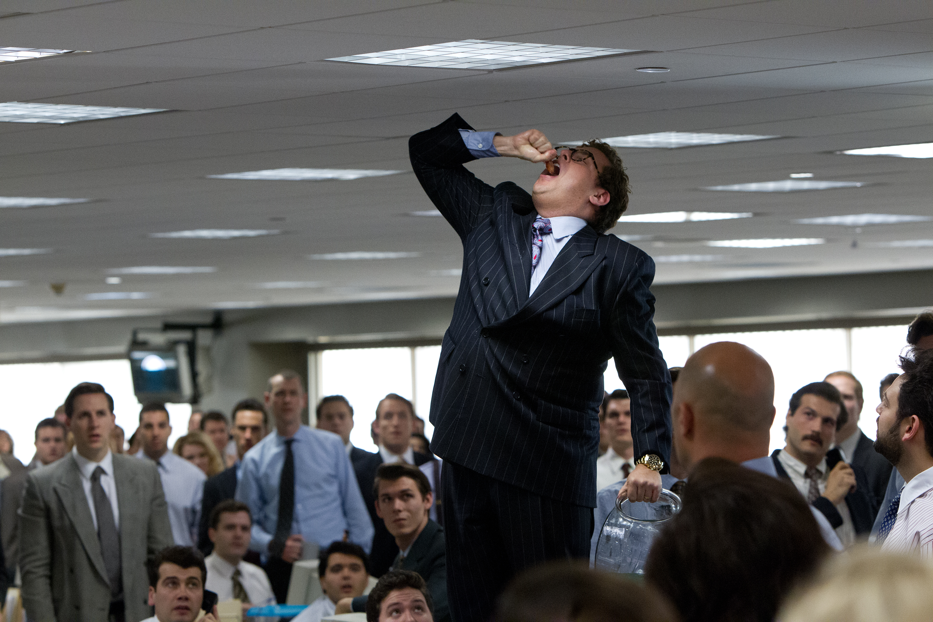 Jonah Hill in The Wolf of Wall Street HD Wallpaper