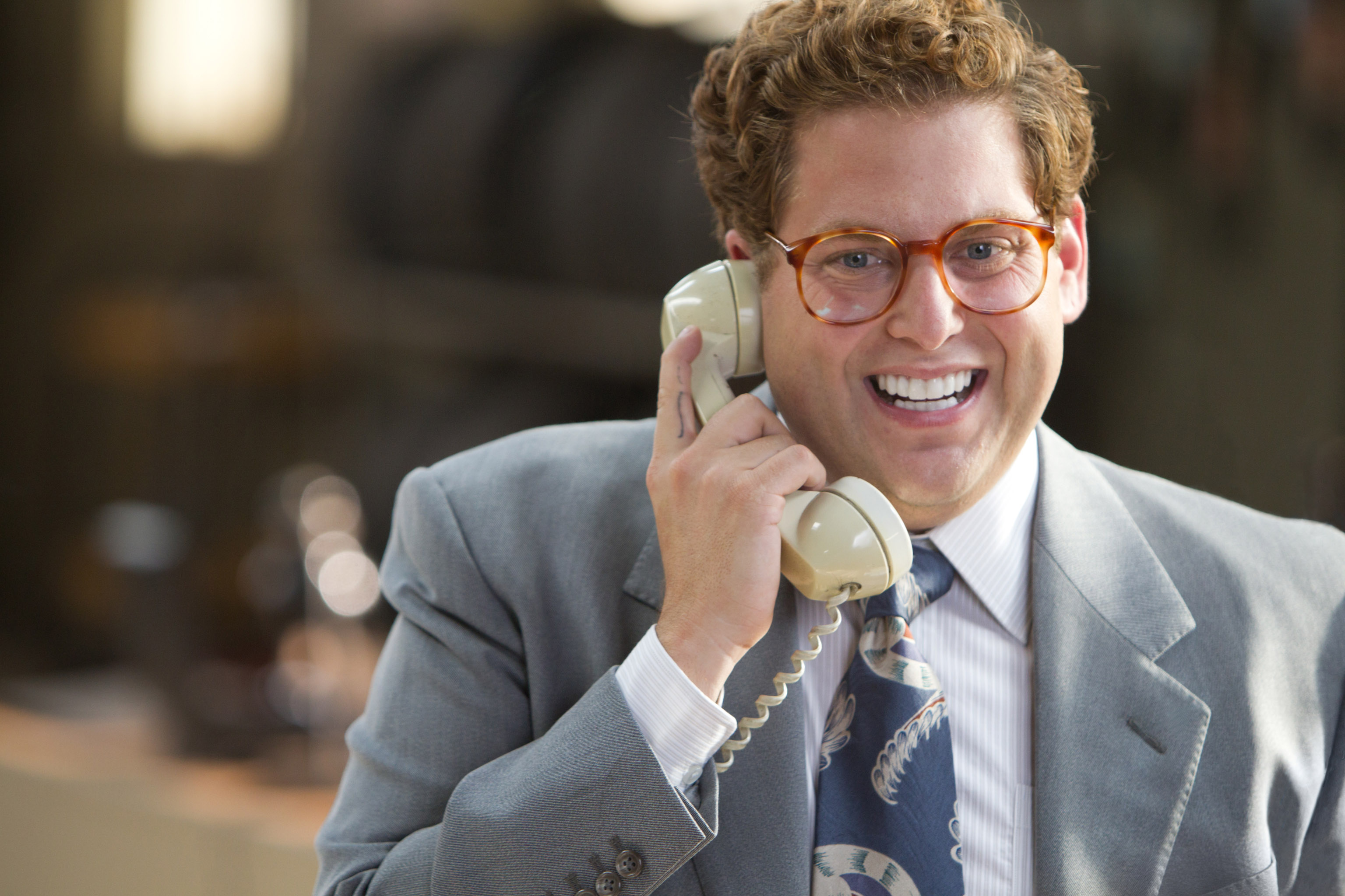 Jonah Hill as Donnie Azoff in The Wolf of Wall Street HD Wallpaper