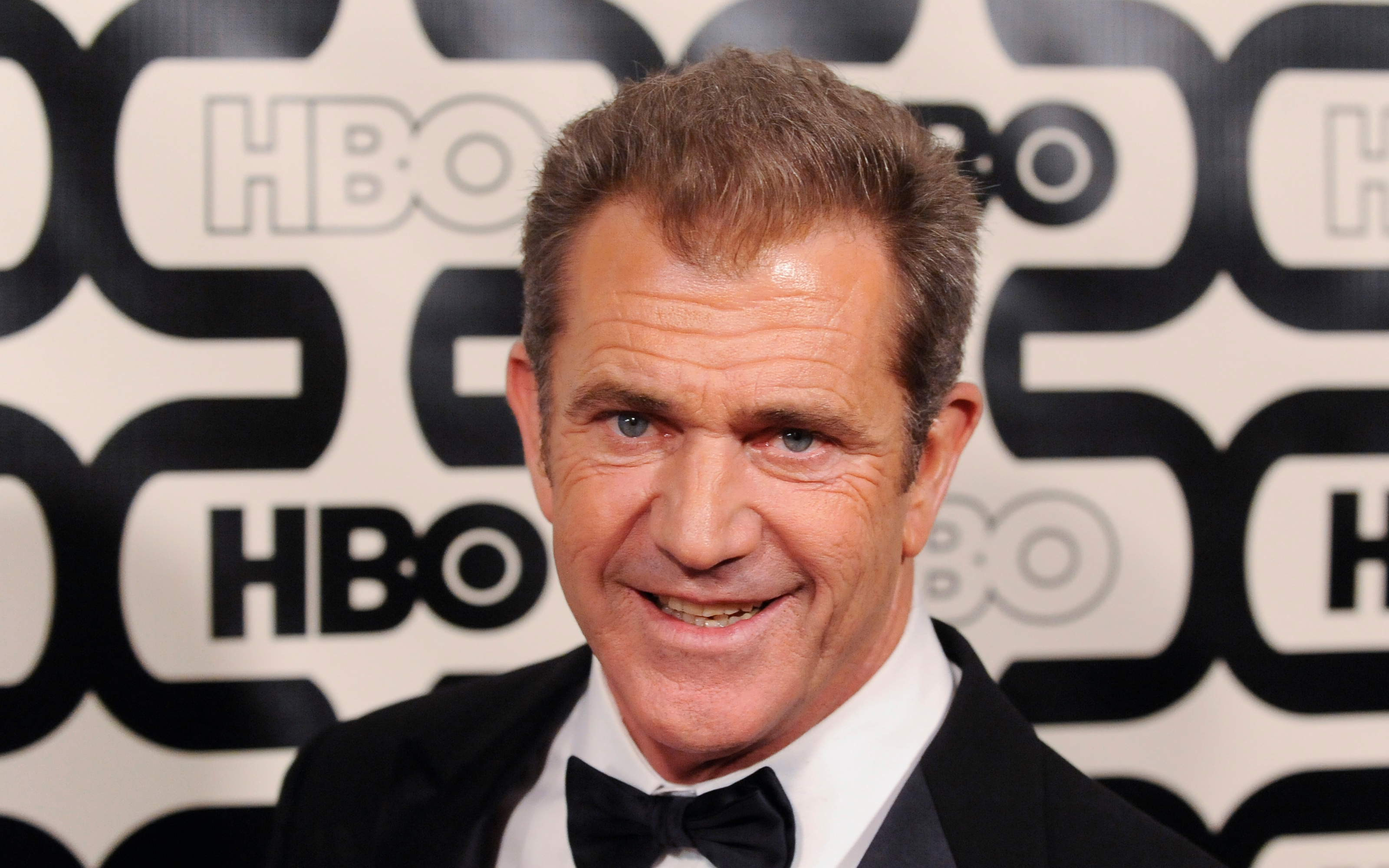 Mel Gibson at HBO Golden Globes HD Wallpaper