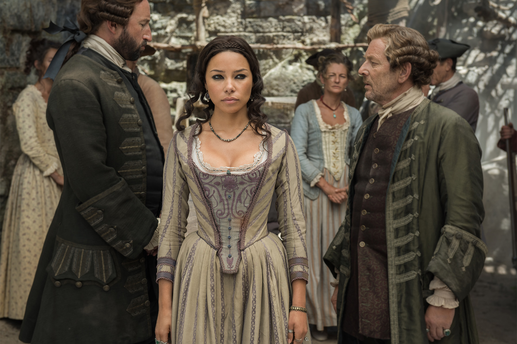 Jessica Parker Kennedy in period costume HD Wallpaper