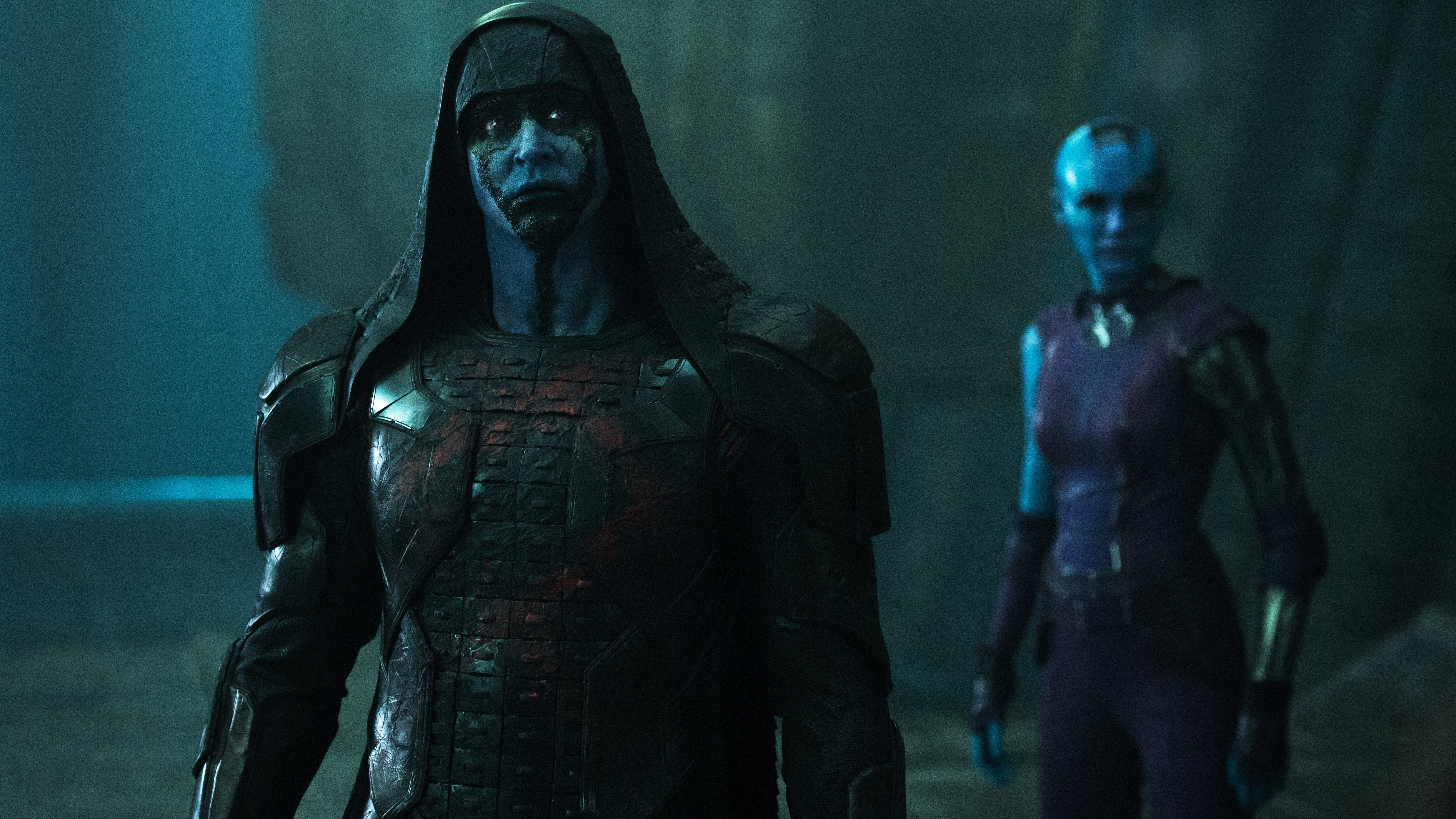 Ronan the Accuser and Nebula from Guardians of the Galaxy HD Wallpaper